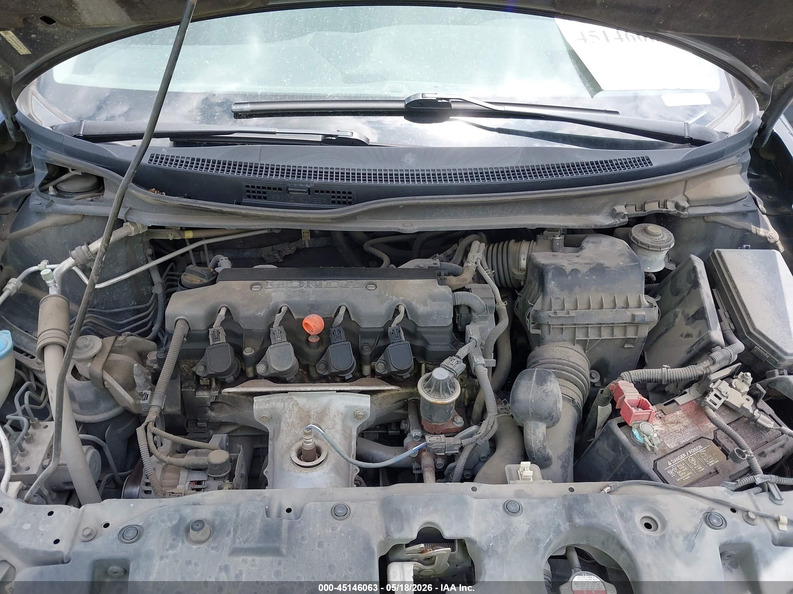 2013 Honda Civic Lx Черный vin: 19XFB2F58DE294134