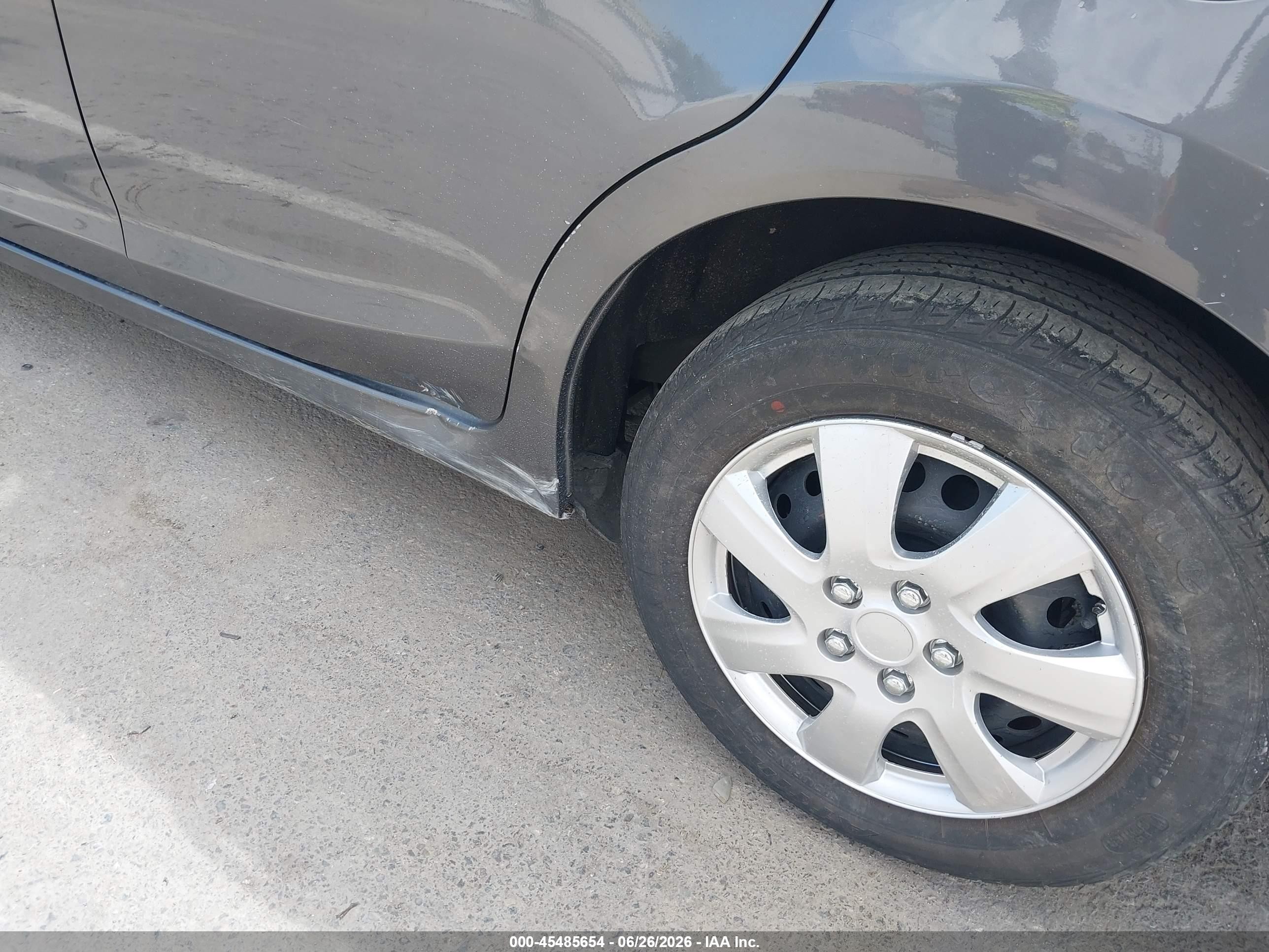 2013 Honda Civic Lx Серый vin: 19XFB2F58DE295395