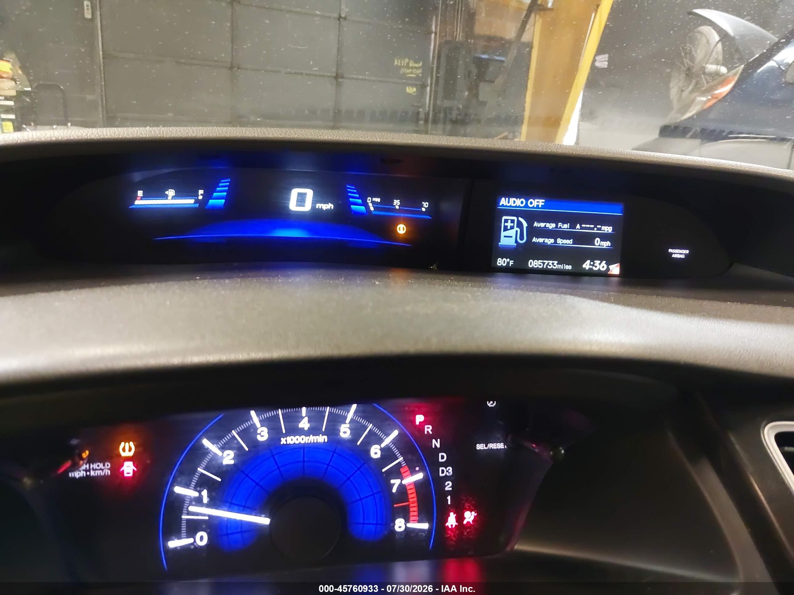 2013 Honda Civic Lx Champagne vin: 19XFB2F58DE295610