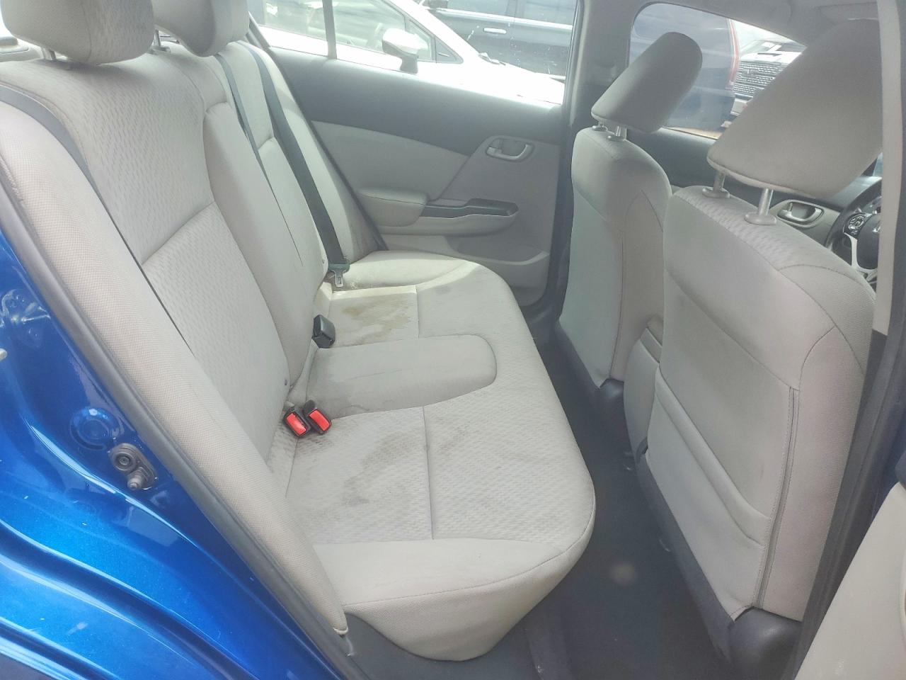 2014 Honda Civic Lx Blue vin: 19XFB2F58EE004184
