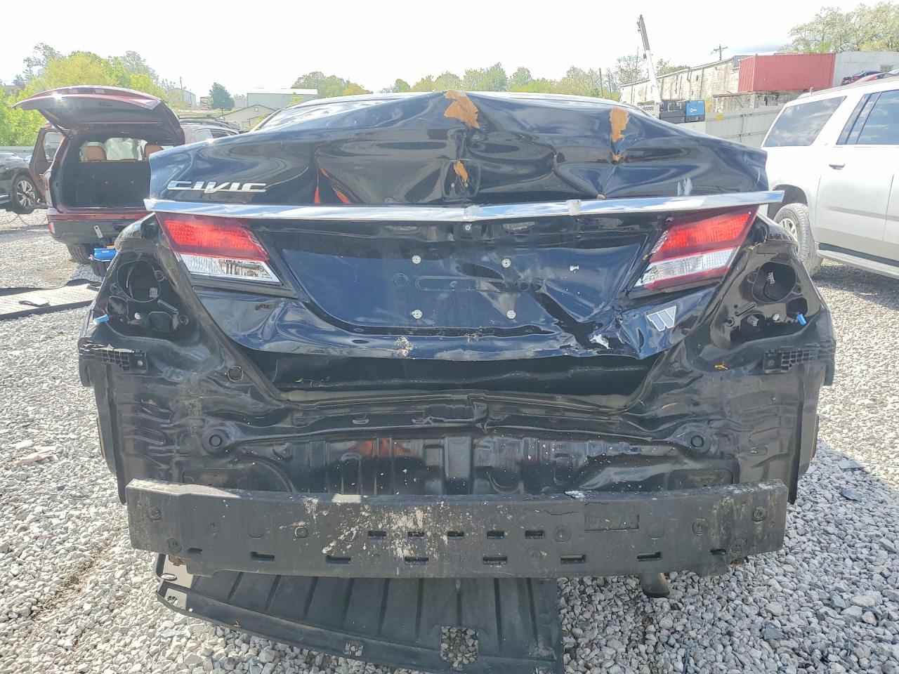 2014 Honda Civic Lx Black vin: 19XFB2F58EE011121