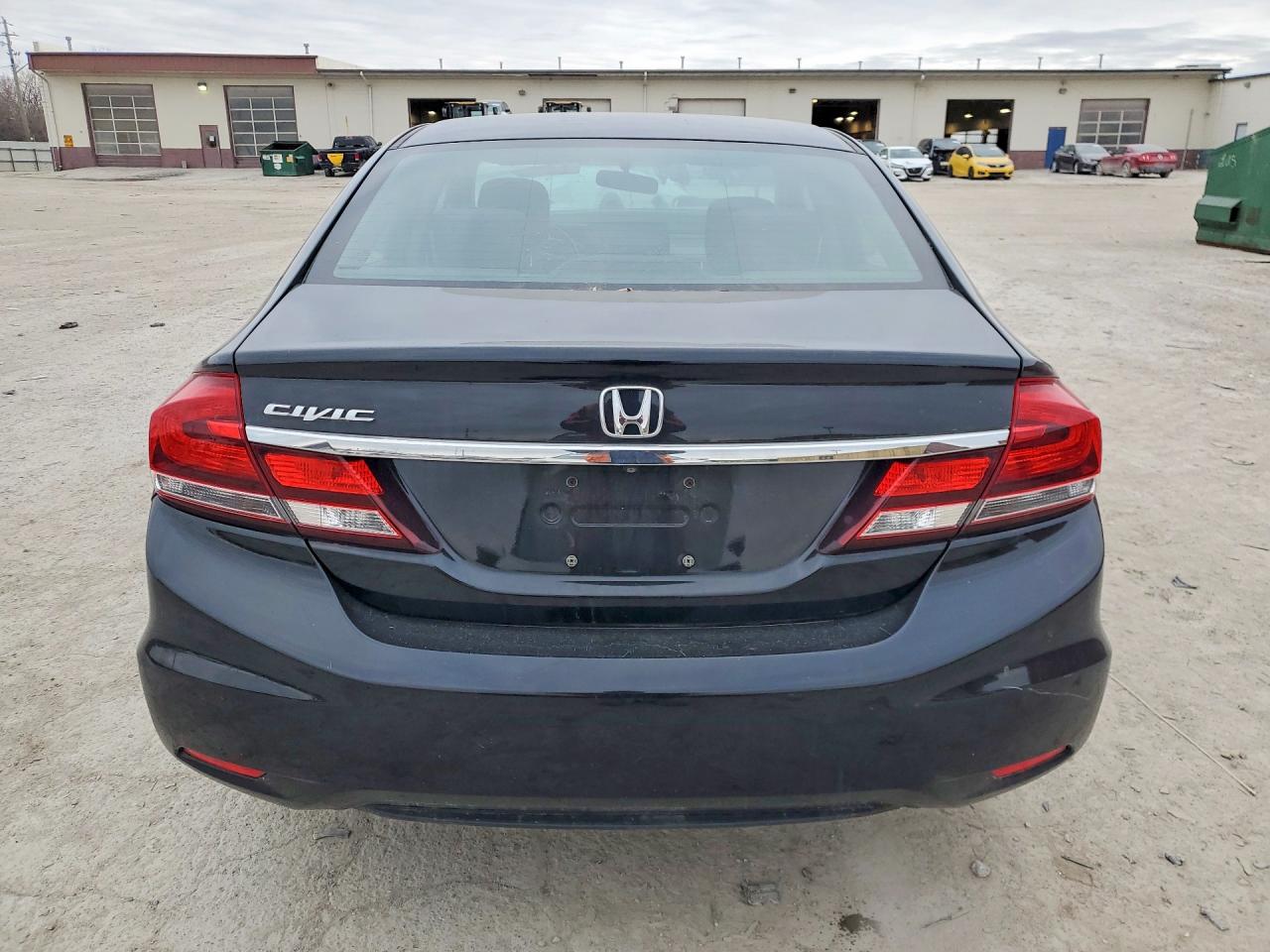 2014 Honda Civic Lx Черный vin: 19XFB2F58EE035872