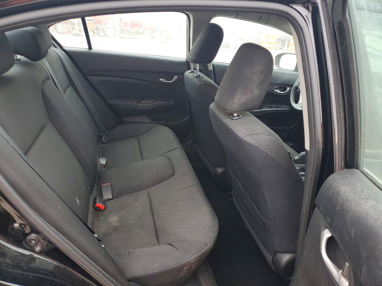 2014 Honda Civic Lx Черный vin: 19XFB2F58EE035872