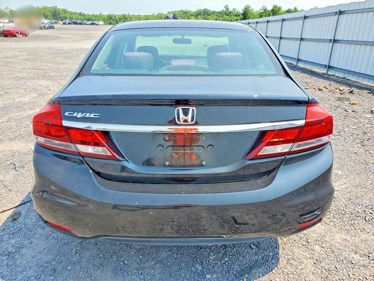2014 Honda Civic Lx Black vin: 19XFB2F58EE036343