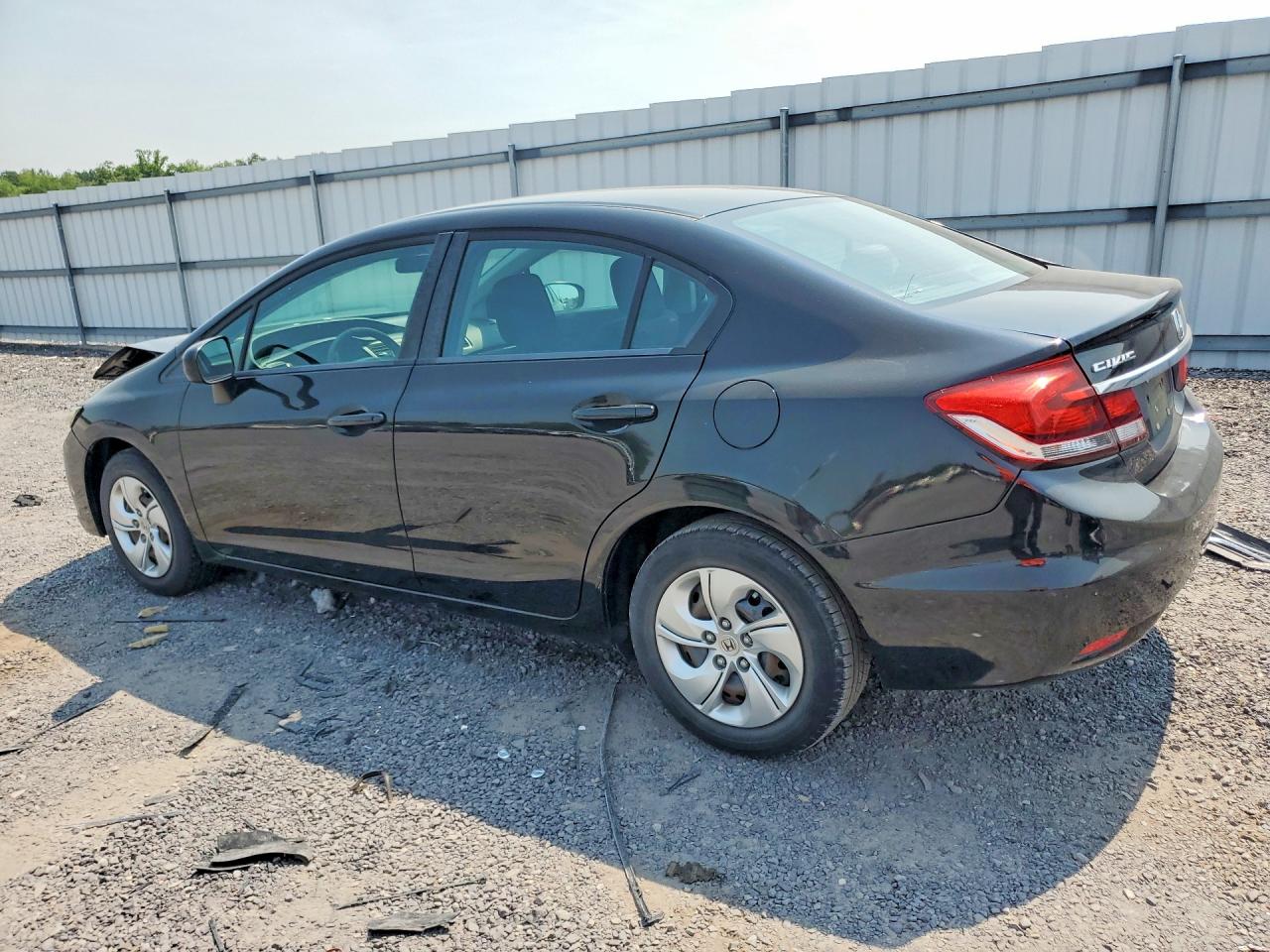 2014 Honda Civic Lx Black vin: 19XFB2F58EE036343