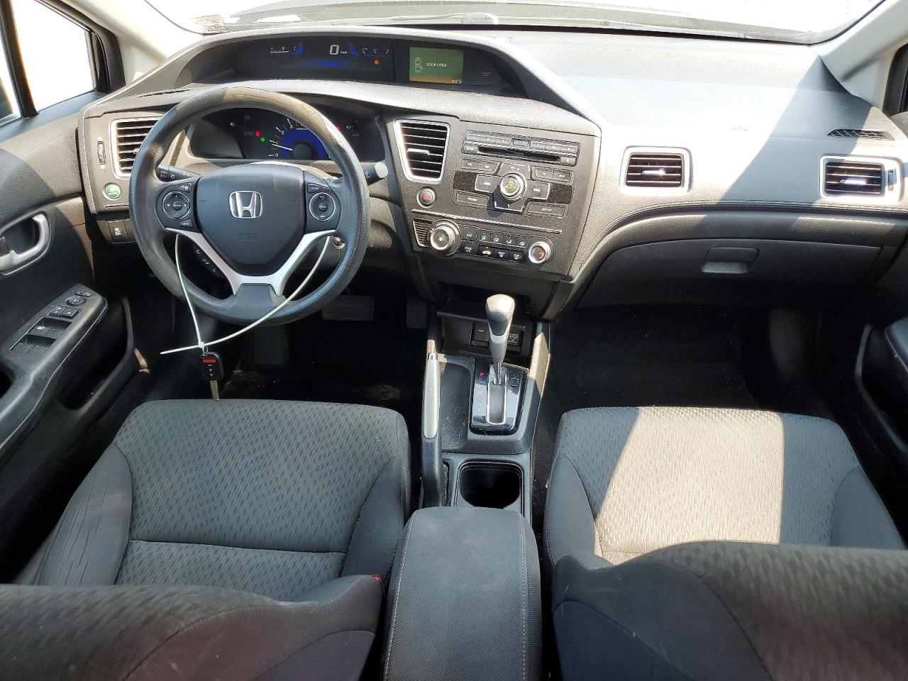 2014 Honda Civic Lx Black vin: 19XFB2F58EE036343