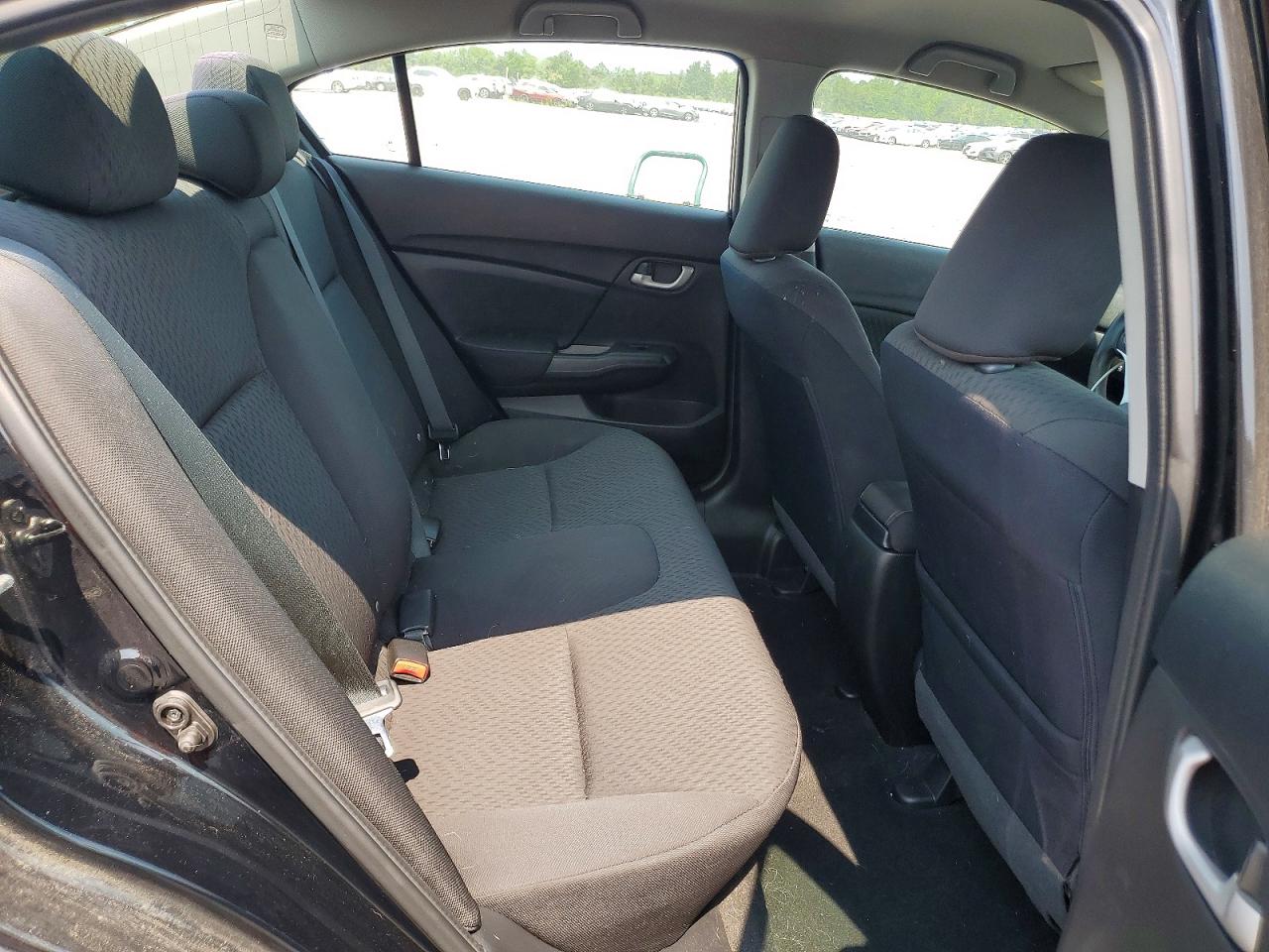 2014 Honda Civic Lx Black vin: 19XFB2F58EE036343