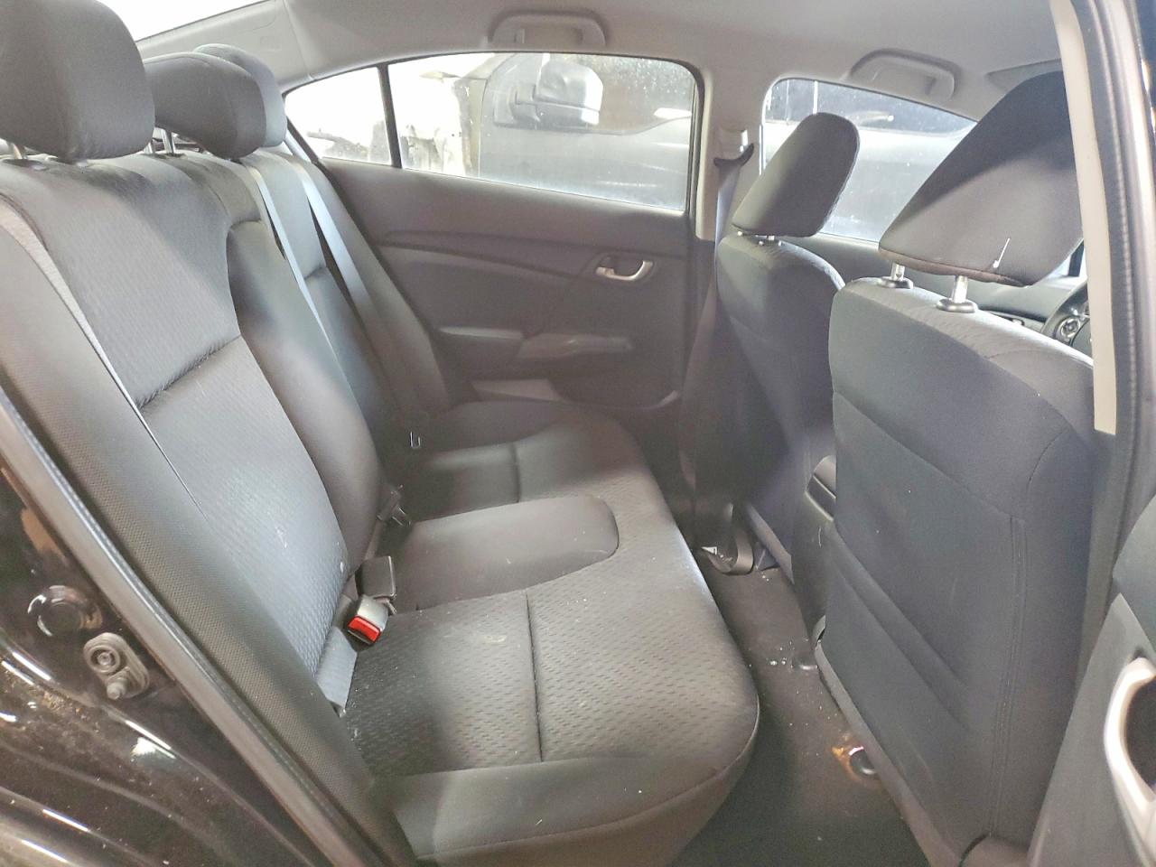2014 Honda Civic Lx Black vin: 19XFB2F58EE038013