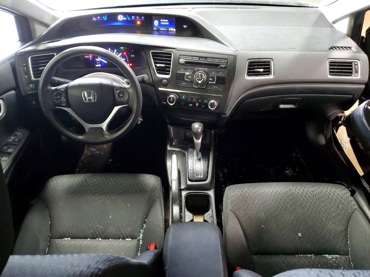 2014 Honda Civic Lx Black vin: 19XFB2F58EE038013