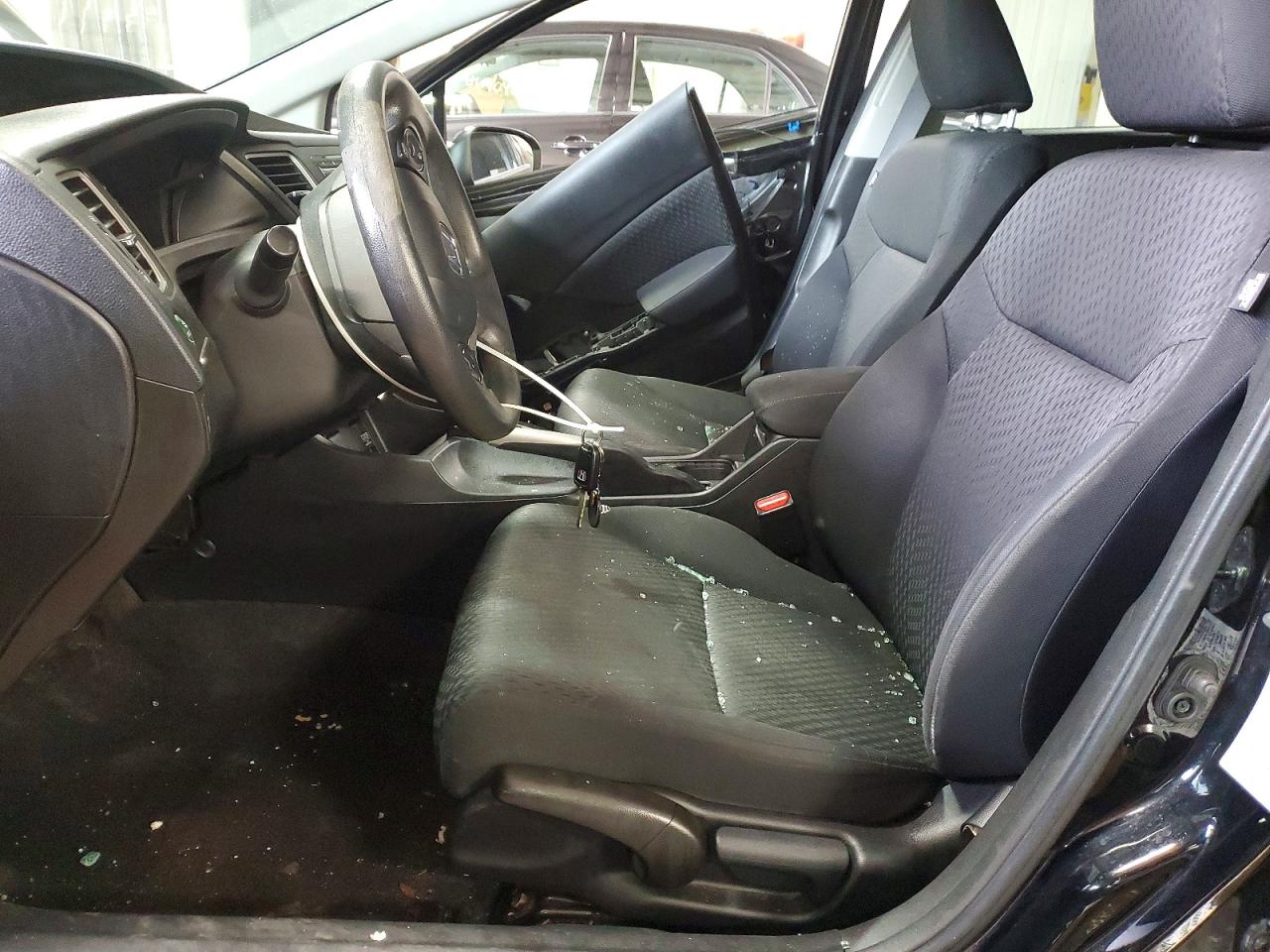 2014 Honda Civic Lx Black vin: 19XFB2F58EE038013