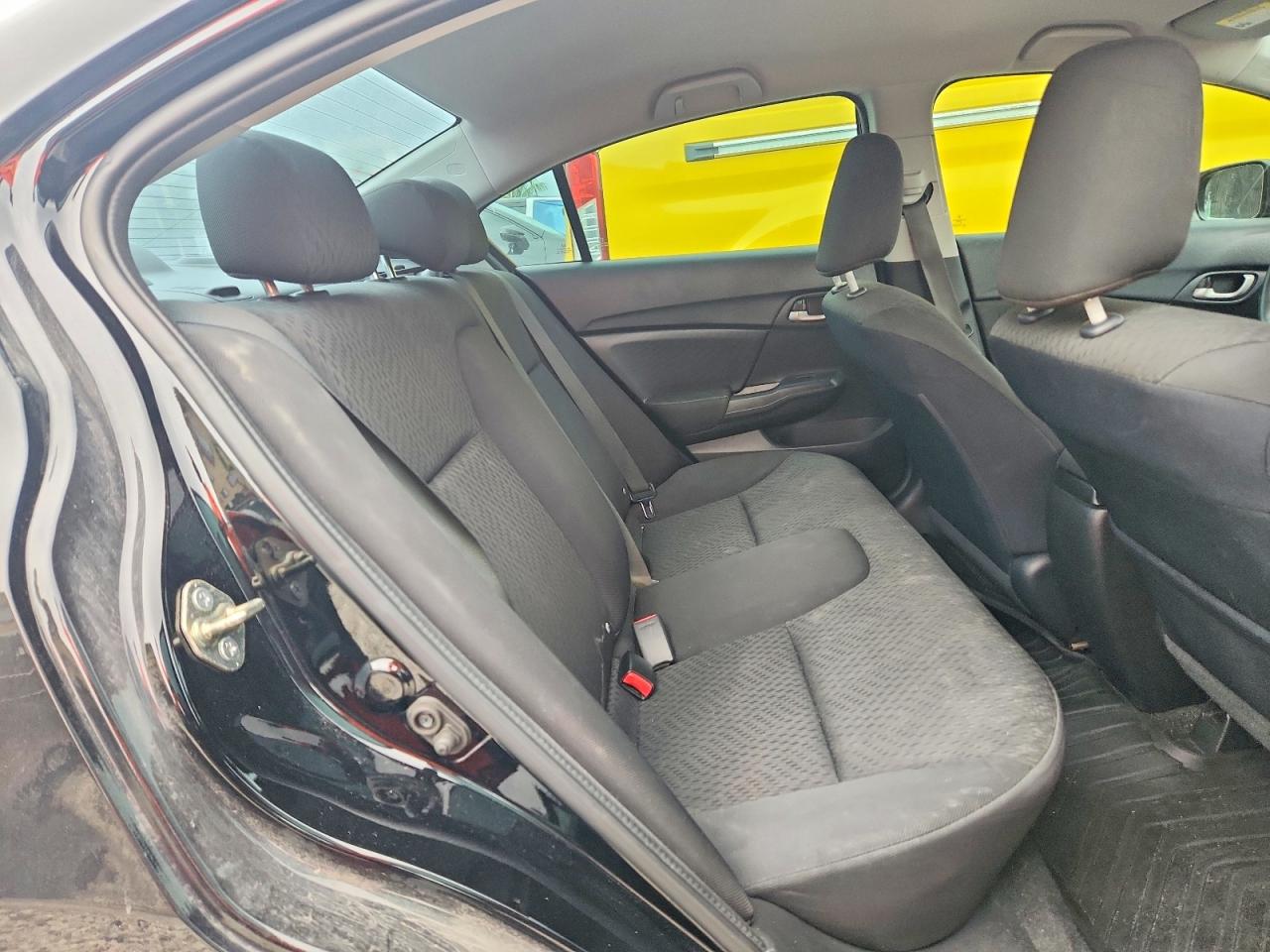 2014 Honda Civic Lx Black vin: 19XFB2F58EE040800