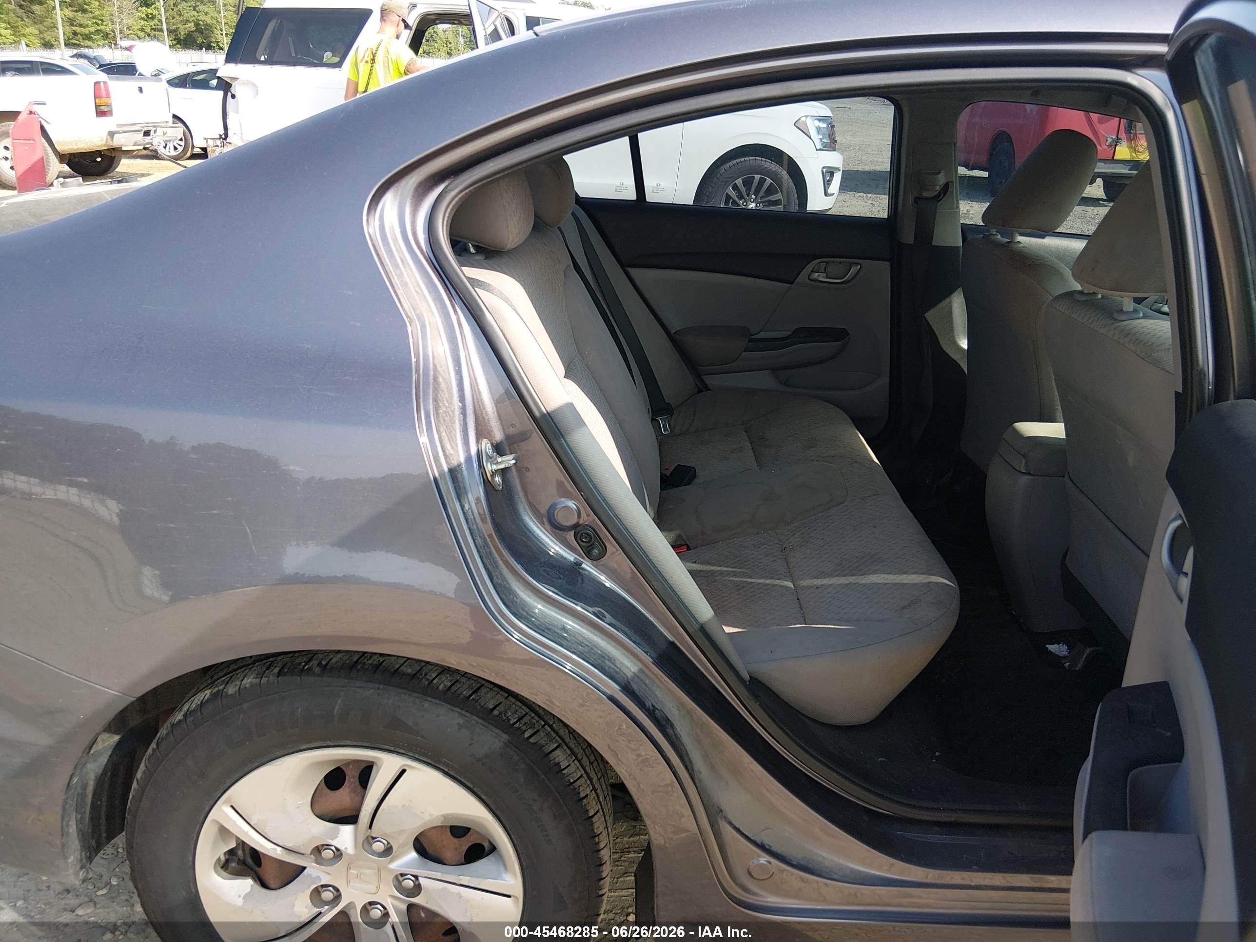 2014 Honda Civic Lx Золотой vin: 19XFB2F58EE064370