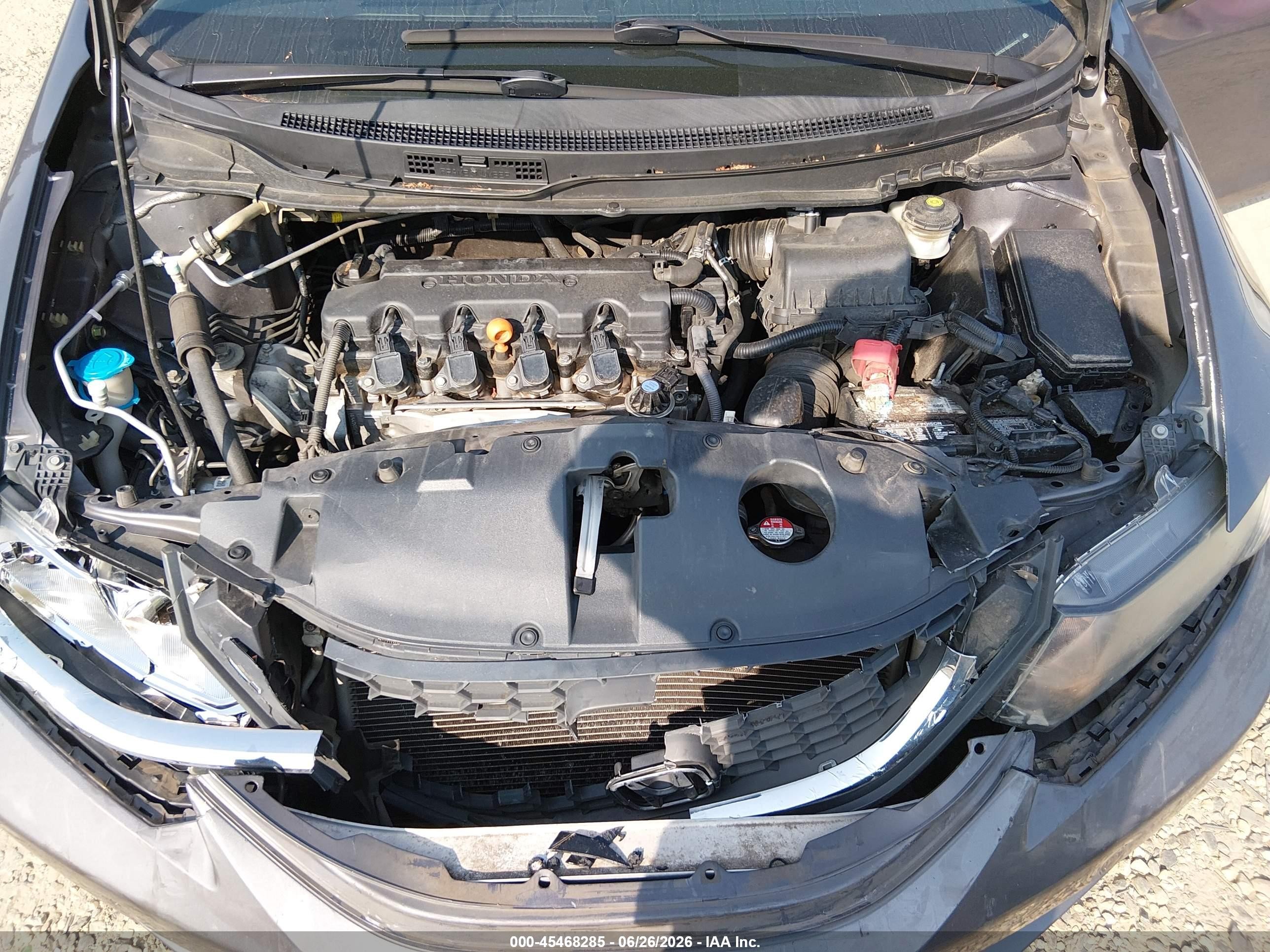 2014 Honda Civic Lx Золотой vin: 19XFB2F58EE064370
