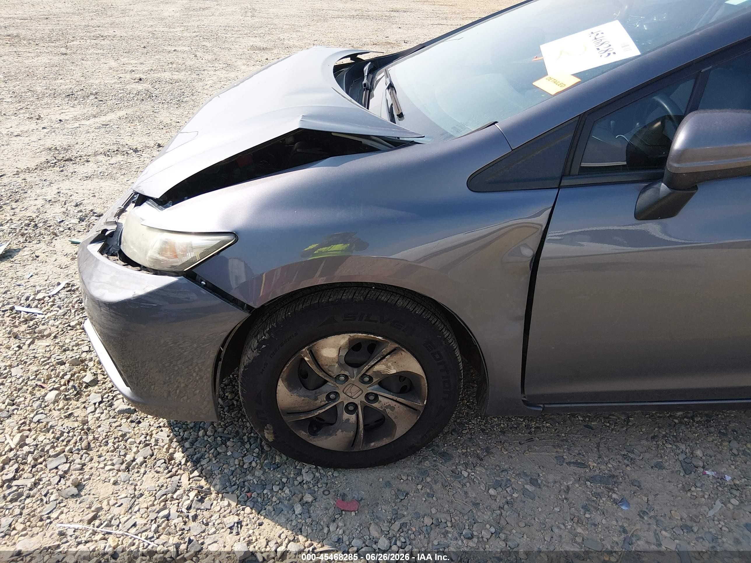 2014 Honda Civic Lx Золотой vin: 19XFB2F58EE064370