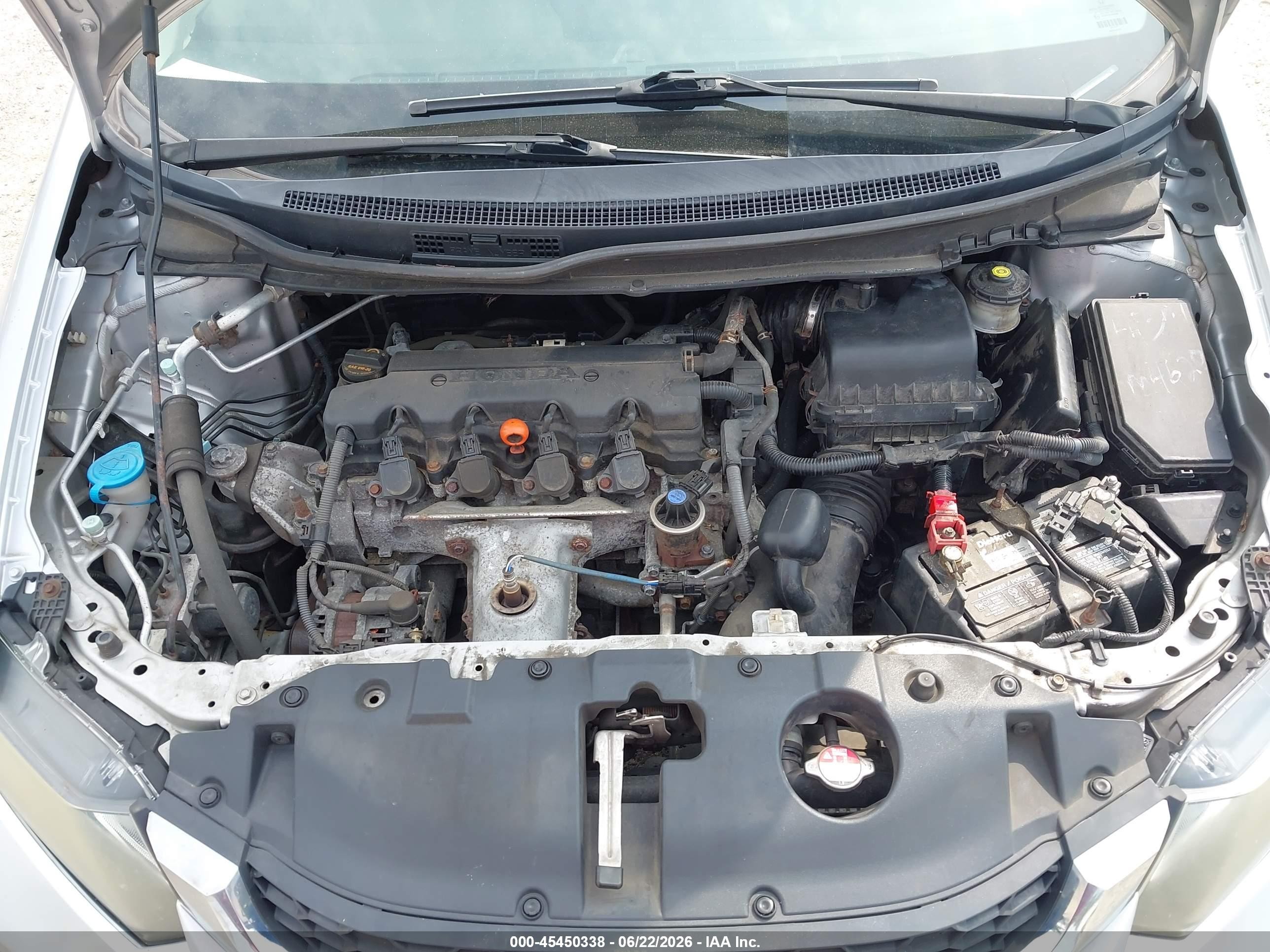 2014 Honda Civic Lx Silver vin: 19XFB2F58EE213960