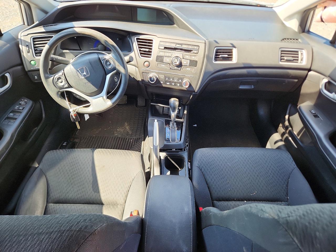 2014 Honda Civic Lx Silver vin: 19XFB2F58EE227969
