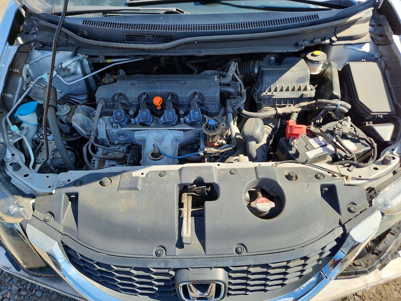 2014 Honda Civic Lx Silver vin: 19XFB2F58EE227969