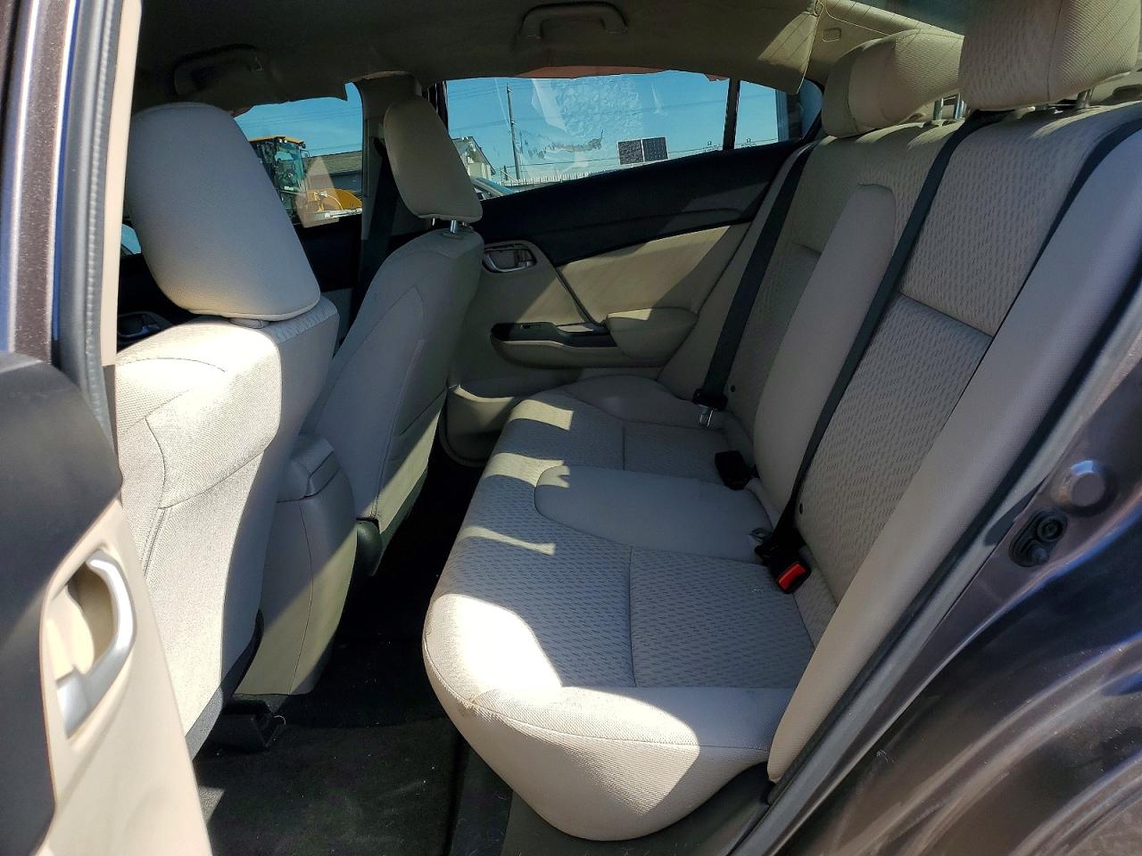 2014 Honda Civic Lx Tan vin: 19XFB2F58EE229950