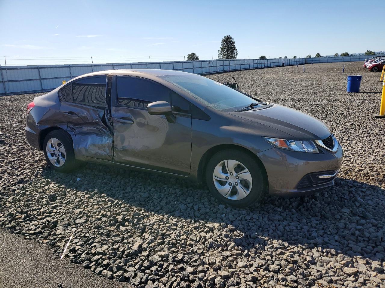 2014 Honda Civic Lx Tan vin: 19XFB2F58EE229950