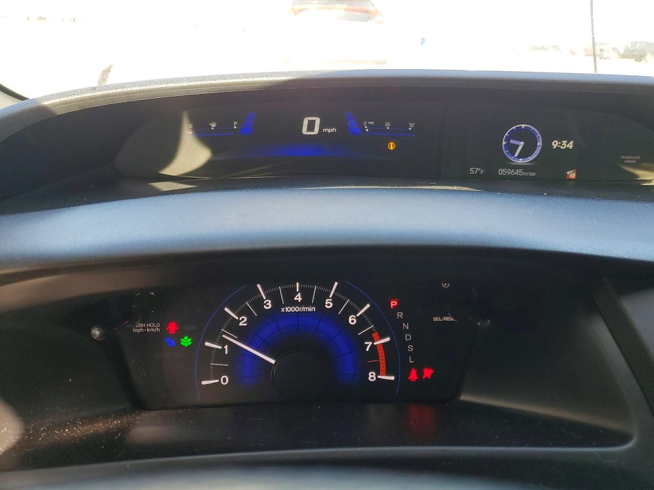 2014 Honda Civic Lx Tan vin: 19XFB2F58EE229950
