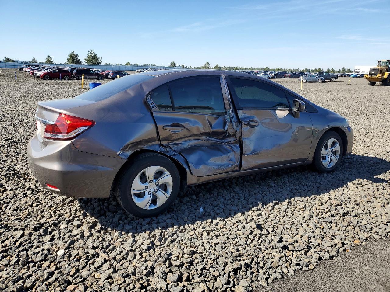 2014 Honda Civic Lx Tan vin: 19XFB2F58EE229950