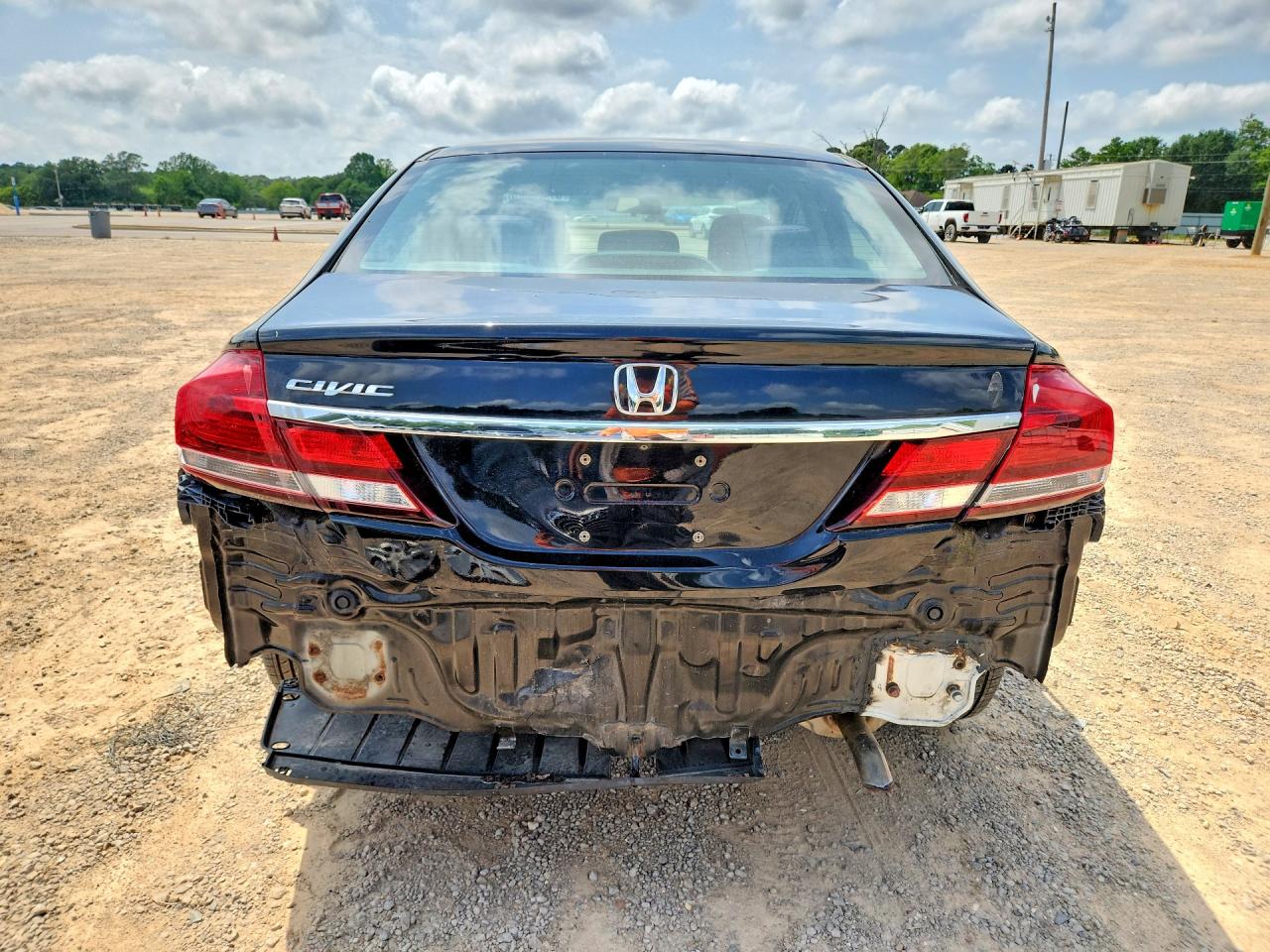 2014 Honda Civic Lx Black vin: 19XFB2F58EE245601