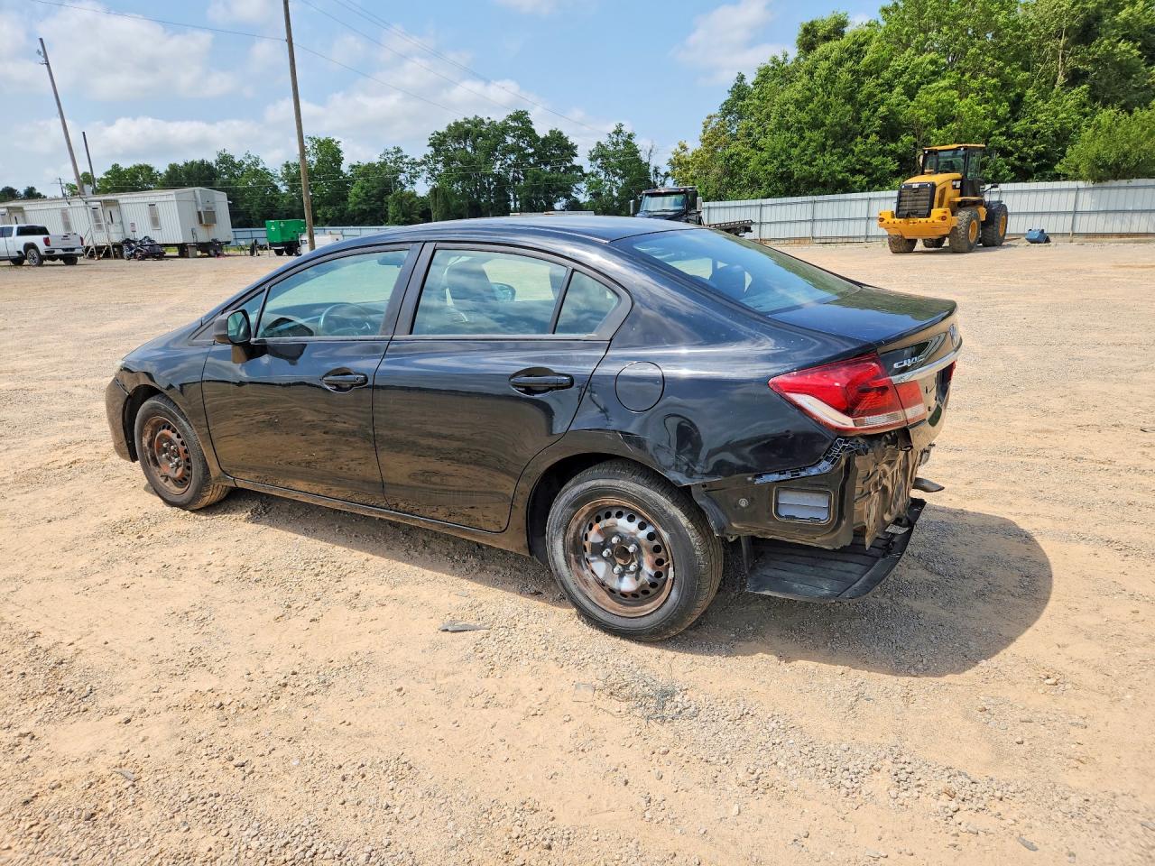 2014 Honda Civic Lx Black vin: 19XFB2F58EE245601