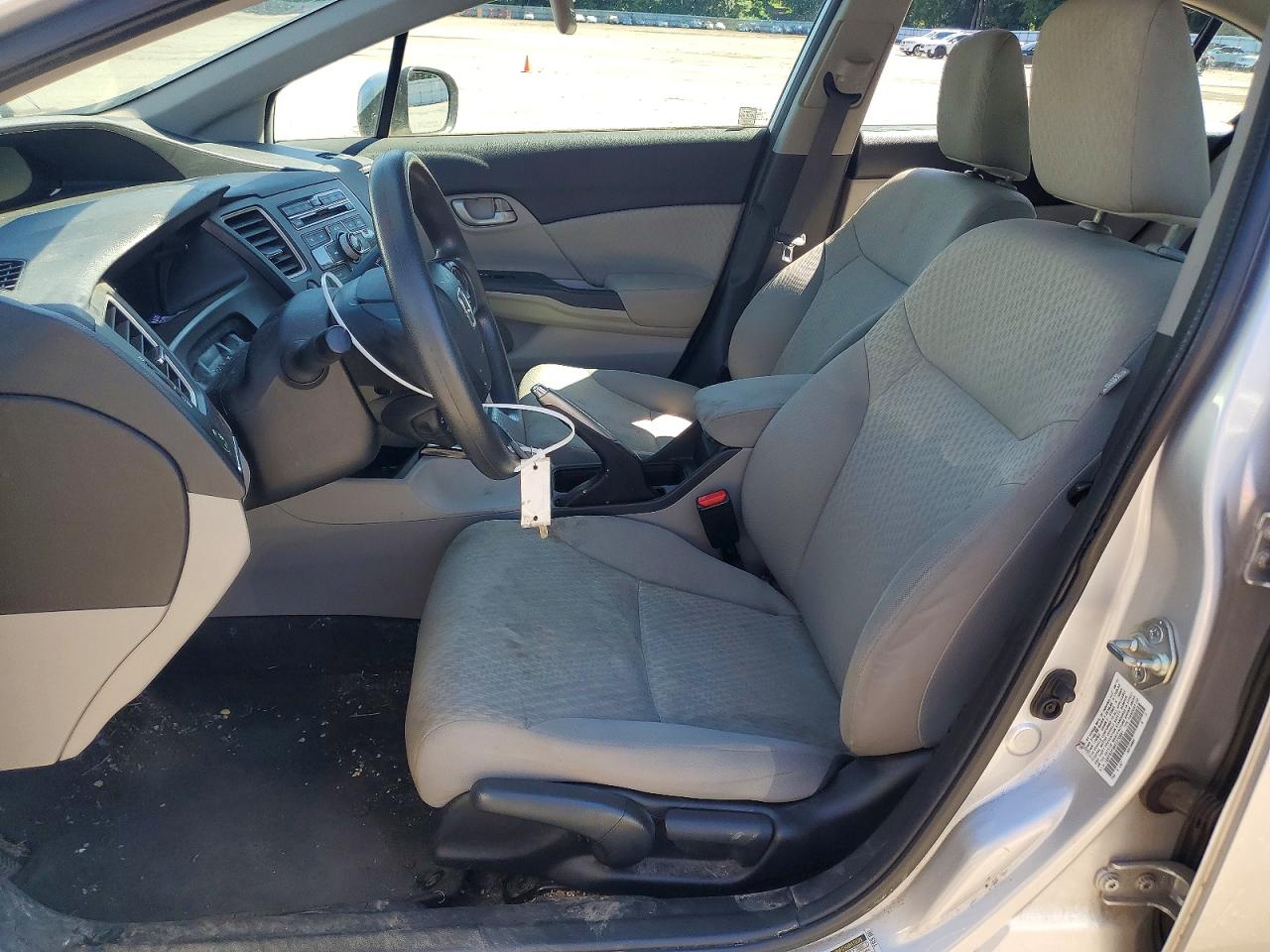2014 Honda Civic Lx Silver vin: 19XFB2F58EE270661