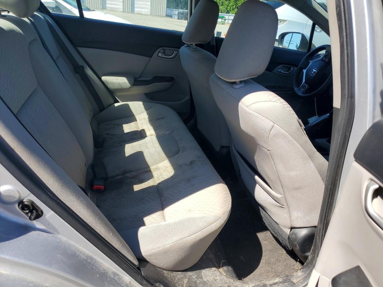 2014 Honda Civic Lx Silver vin: 19XFB2F58EE270661
