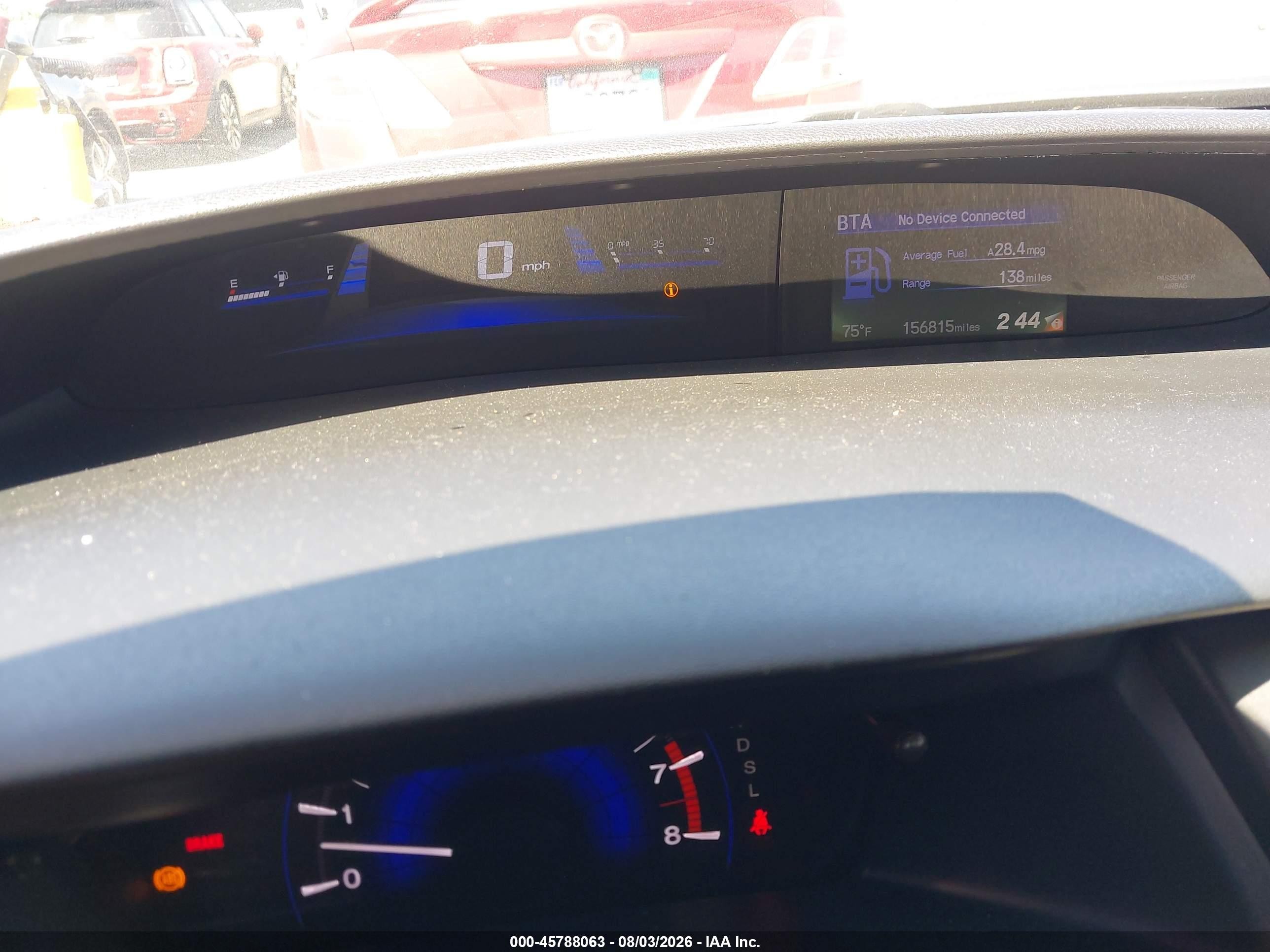 2014 Honda Civic Lx Серый vin: 19XFB2F58EE271650