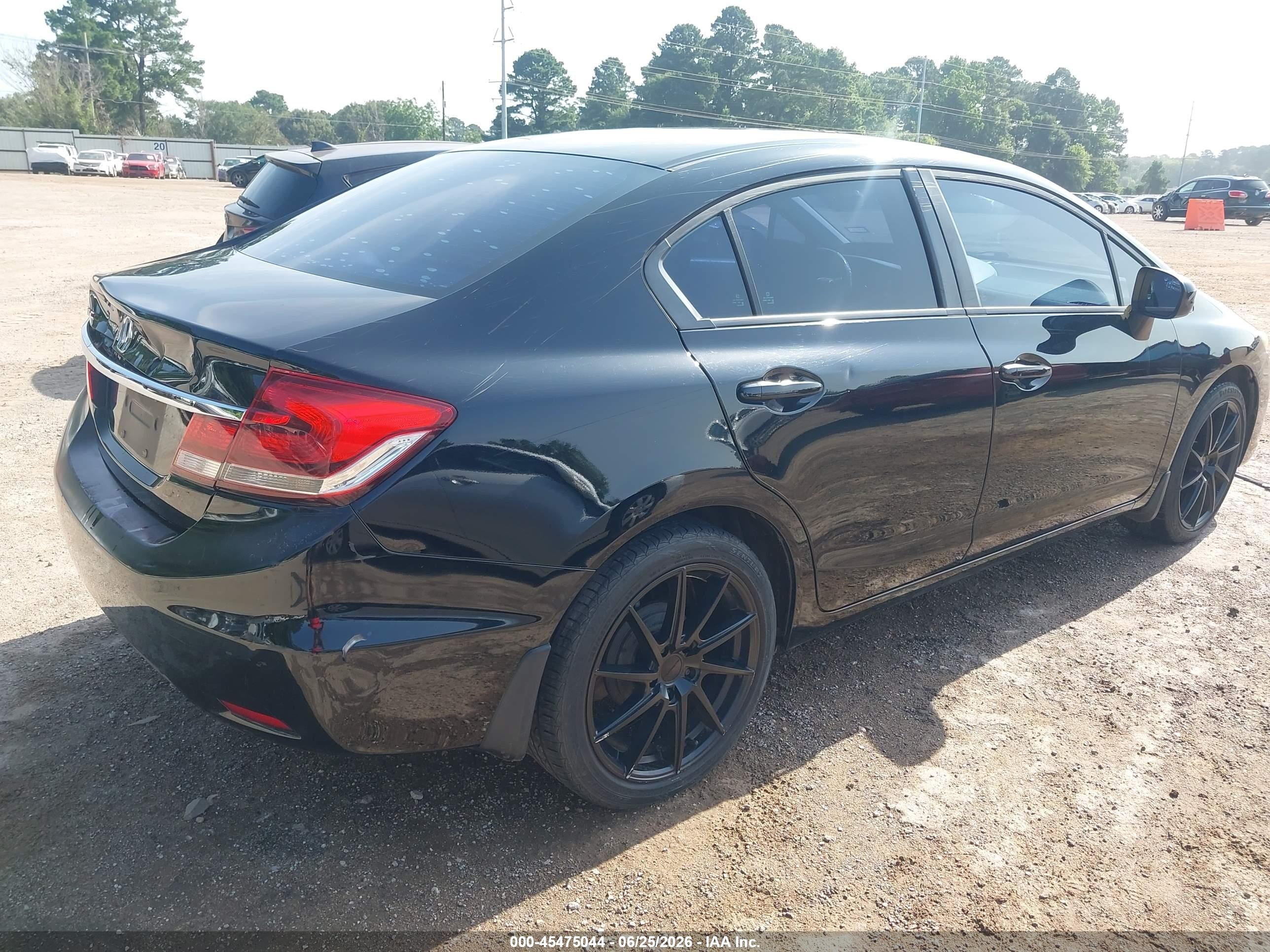 2015 Honda Civic Lx Black vin: 19XFB2F58FE006342