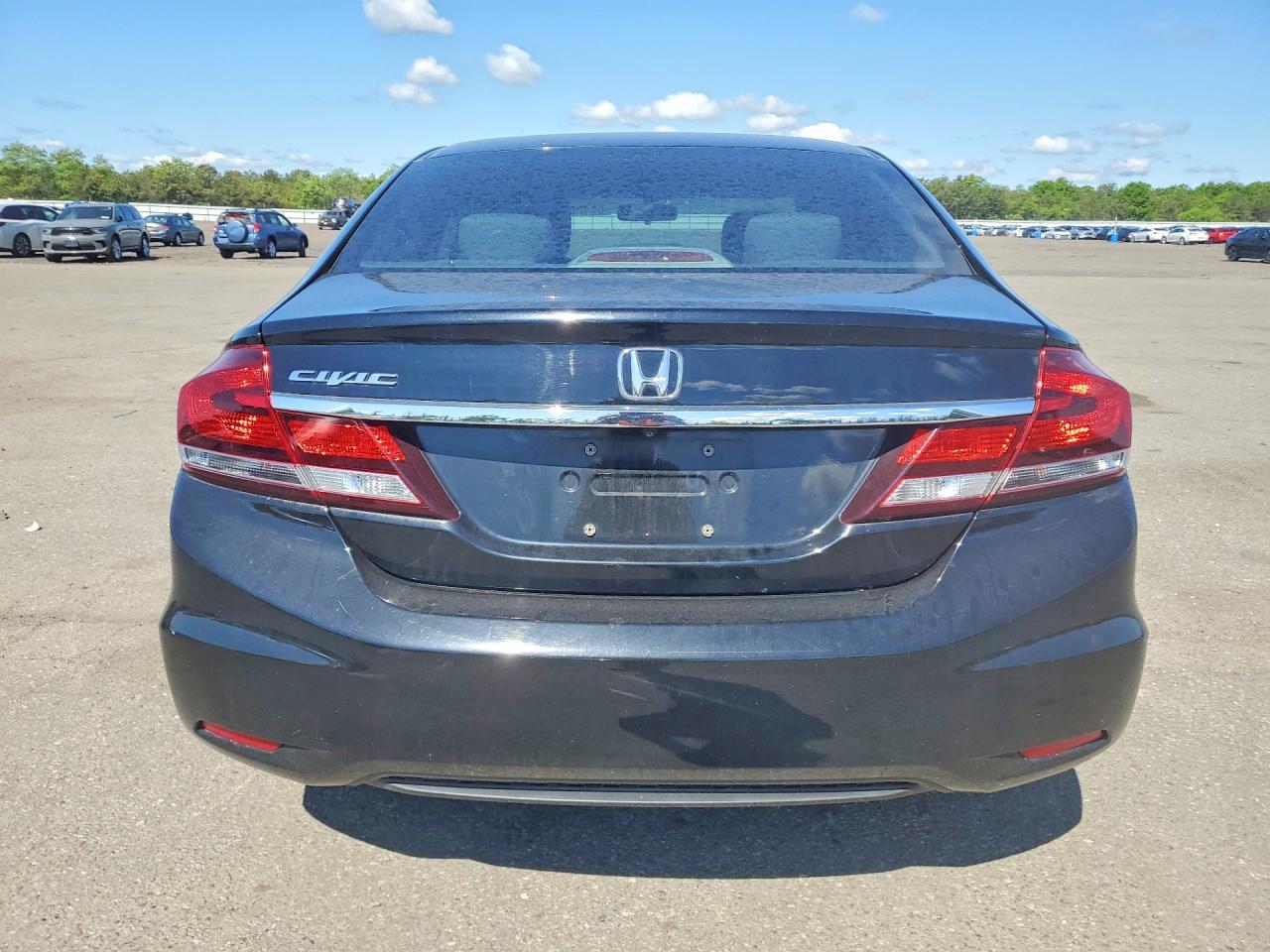 2015 Honda Civic Lx Черный vin: 19XFB2F58FE016515