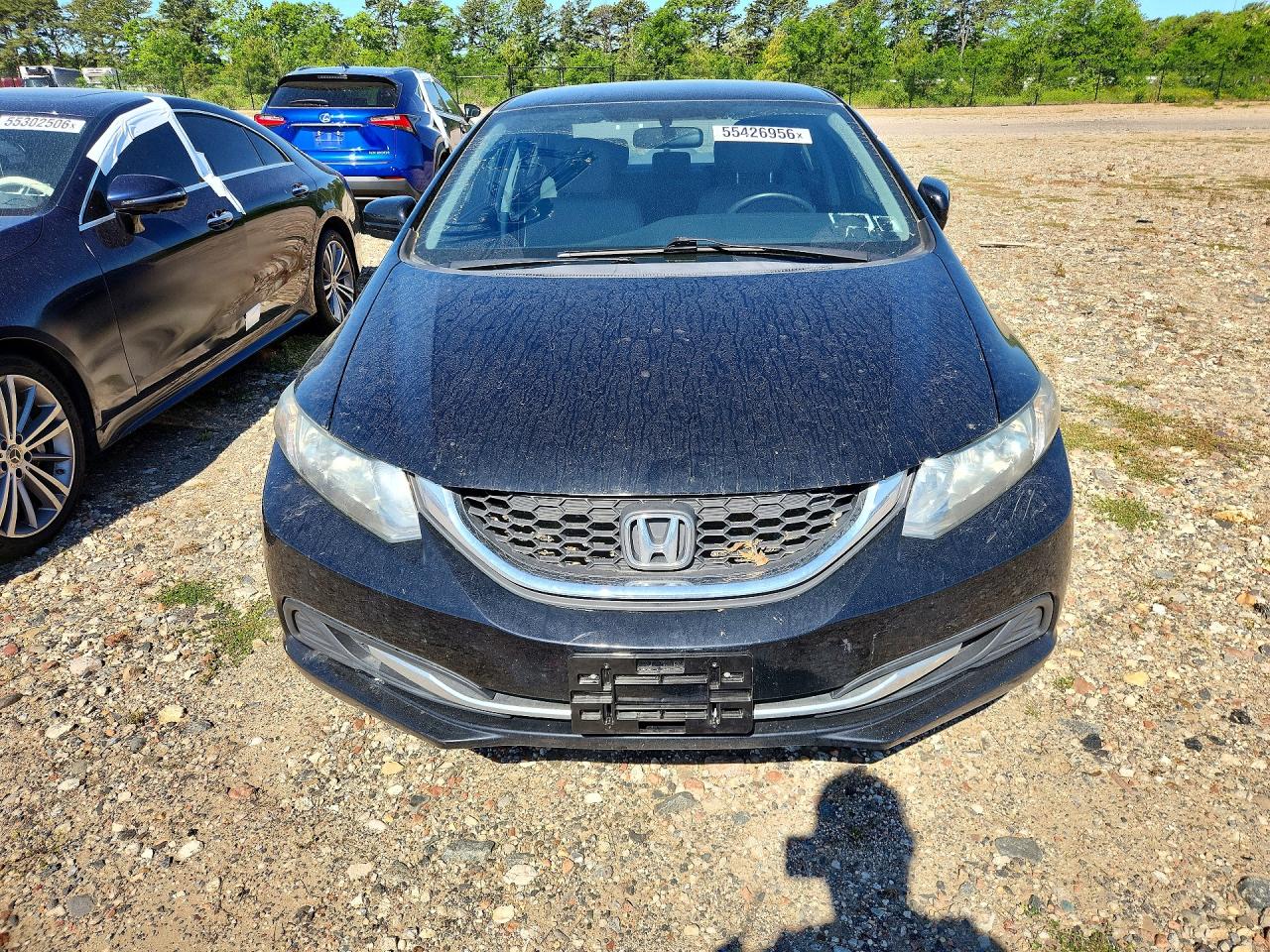 2015 Honda Civic Lx Черный vin: 19XFB2F58FE016515
