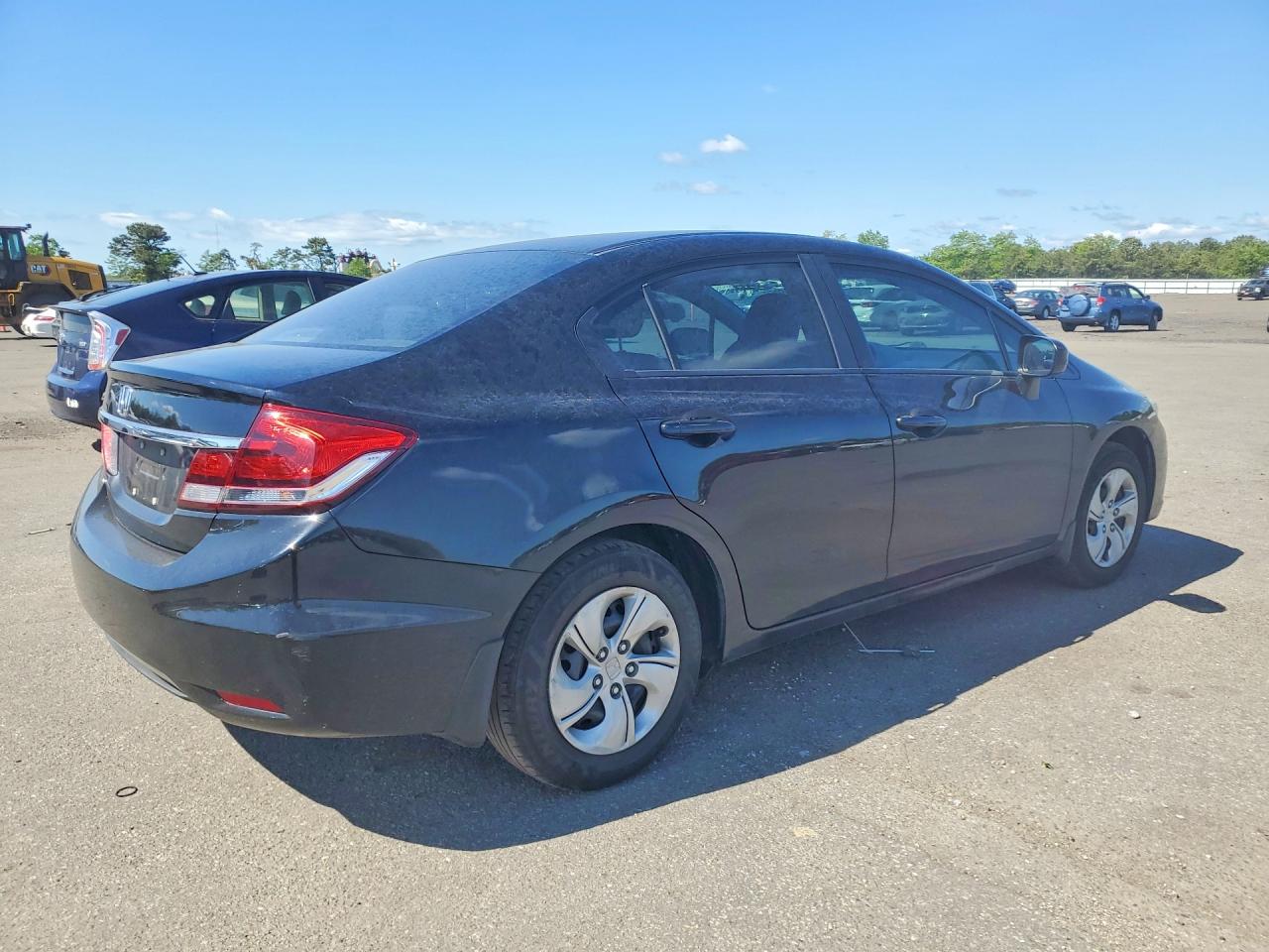 2015 Honda Civic Lx Черный vin: 19XFB2F58FE016515