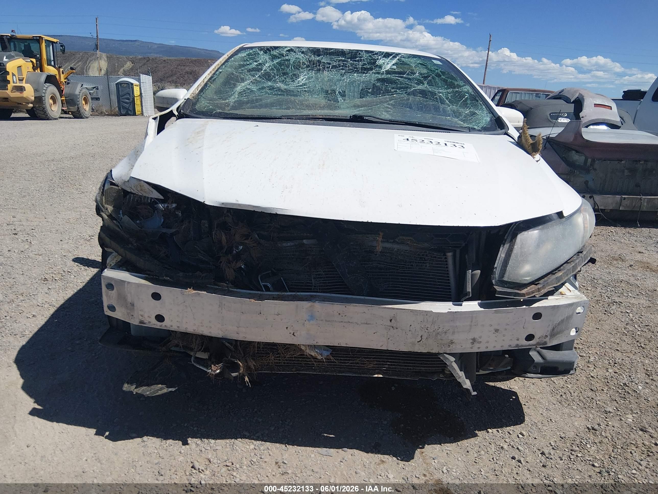 2015 Honda Civic Lx White vin: 19XFB2F58FE041706