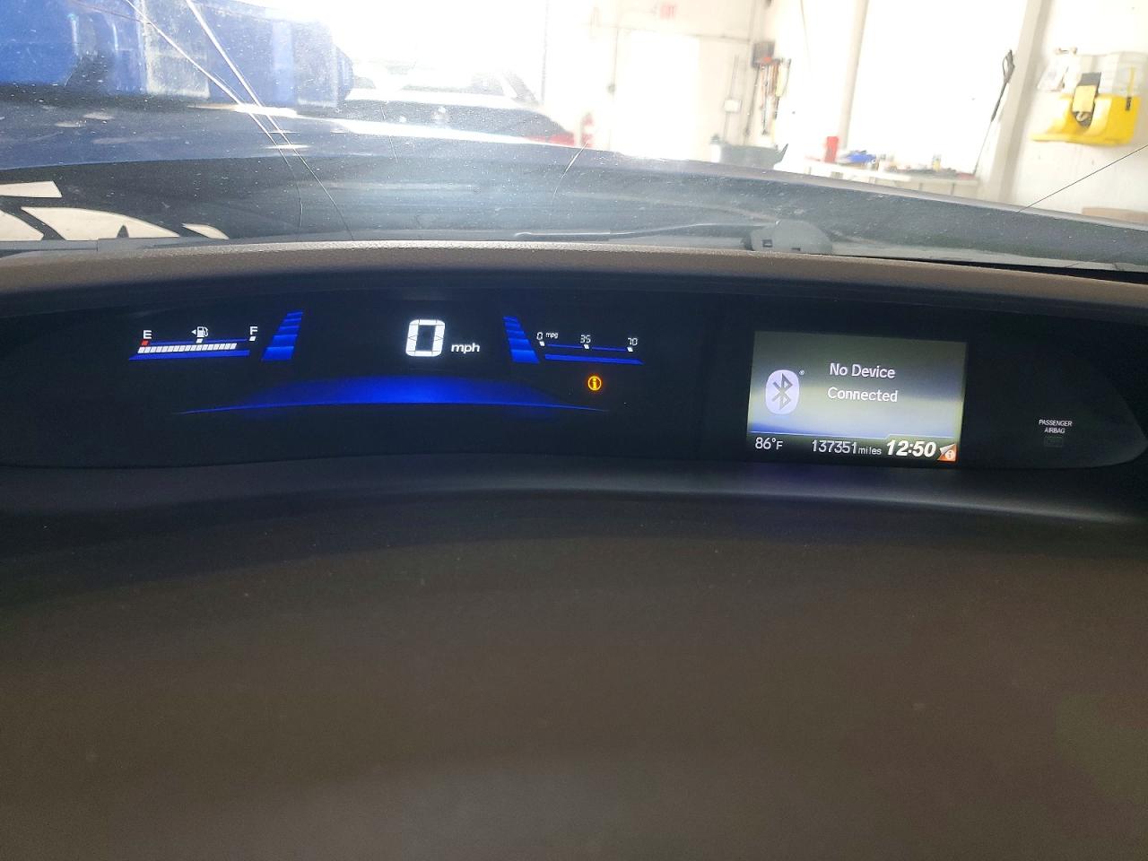 2015 Honda Civic Lx Blue vin: 19XFB2F58FE063284