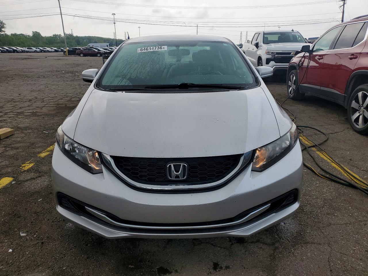2015 Honda Civic Lx Silver vin: 19XFB2F58FE070994
