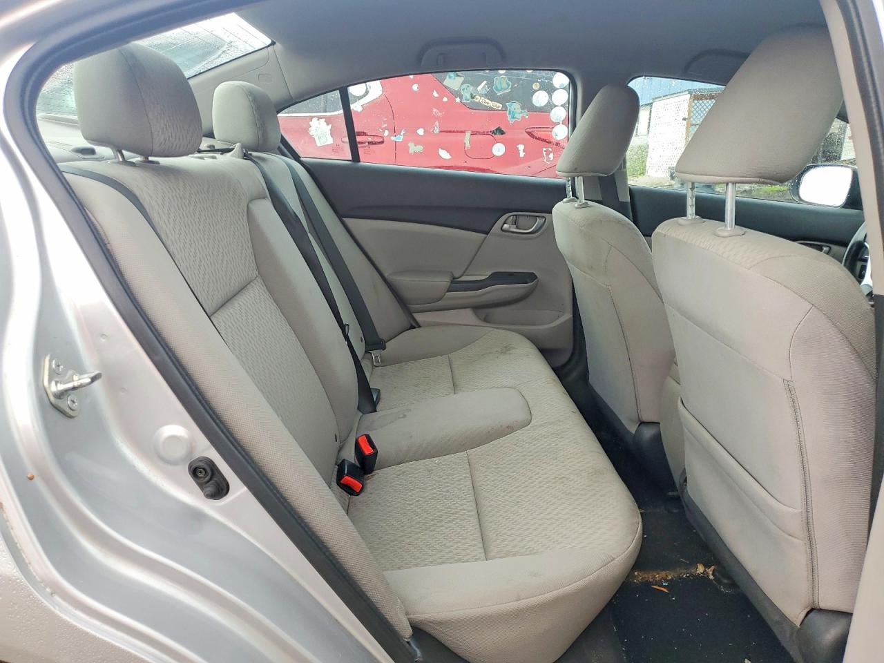 2015 Honda Civic Lx Silver vin: 19XFB2F58FE070994