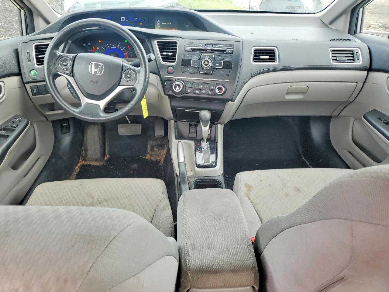 2015 Honda Civic Lx Silver vin: 19XFB2F58FE070994