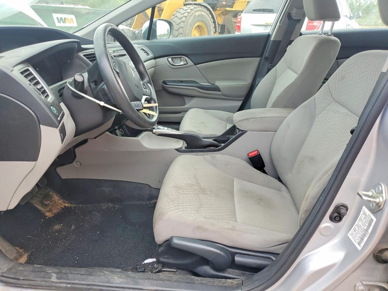 2015 Honda Civic Lx Silver vin: 19XFB2F58FE070994