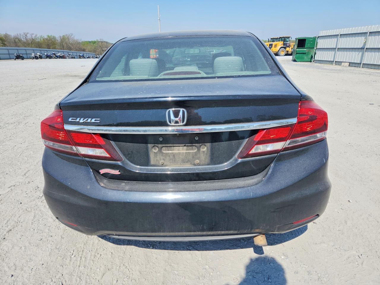 2015 Honda Civic Lx Black vin: 19XFB2F58FE079677