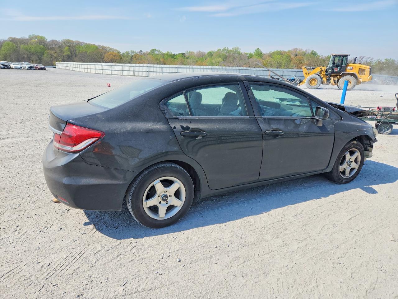 2015 Honda Civic Lx Black vin: 19XFB2F58FE079677