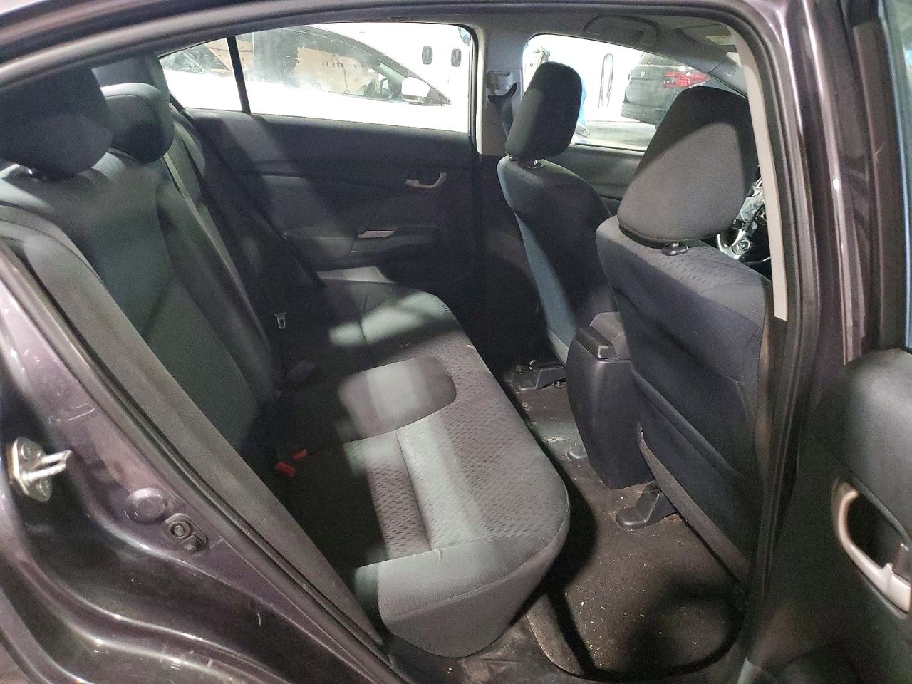 2015 Honda Civic Lx Gray vin: 19XFB2F58FE117151