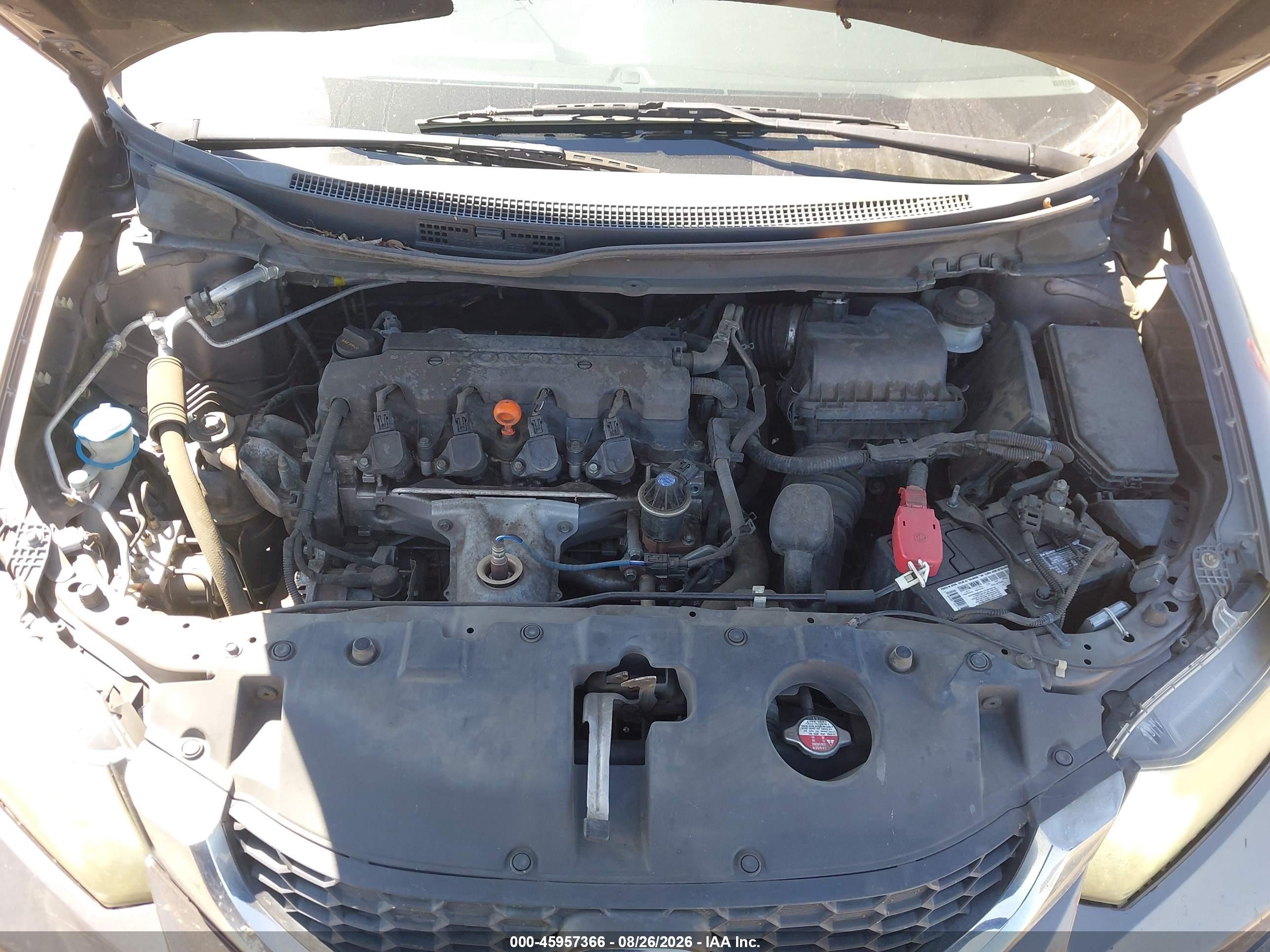 2015 Honda Civic Lx Brown vin: 19XFB2F58FE233997