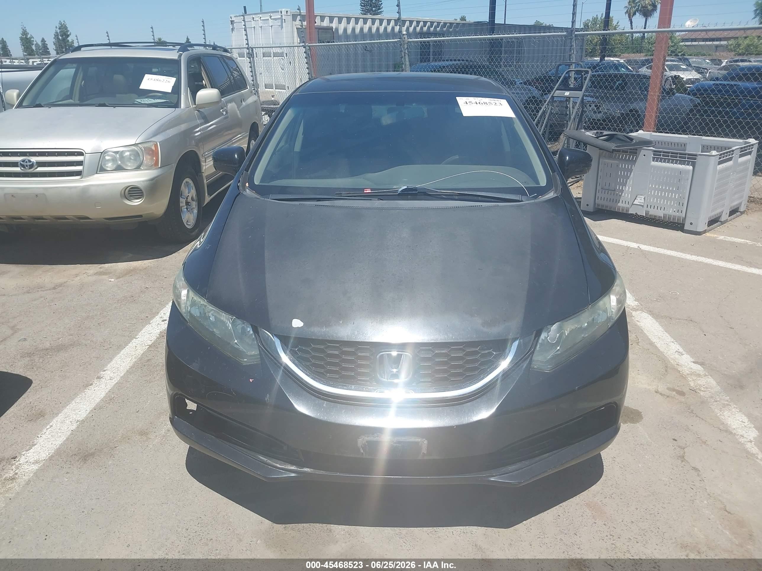 2015 Honda Civic Lx Черный vin: 19XFB2F58FE236494
