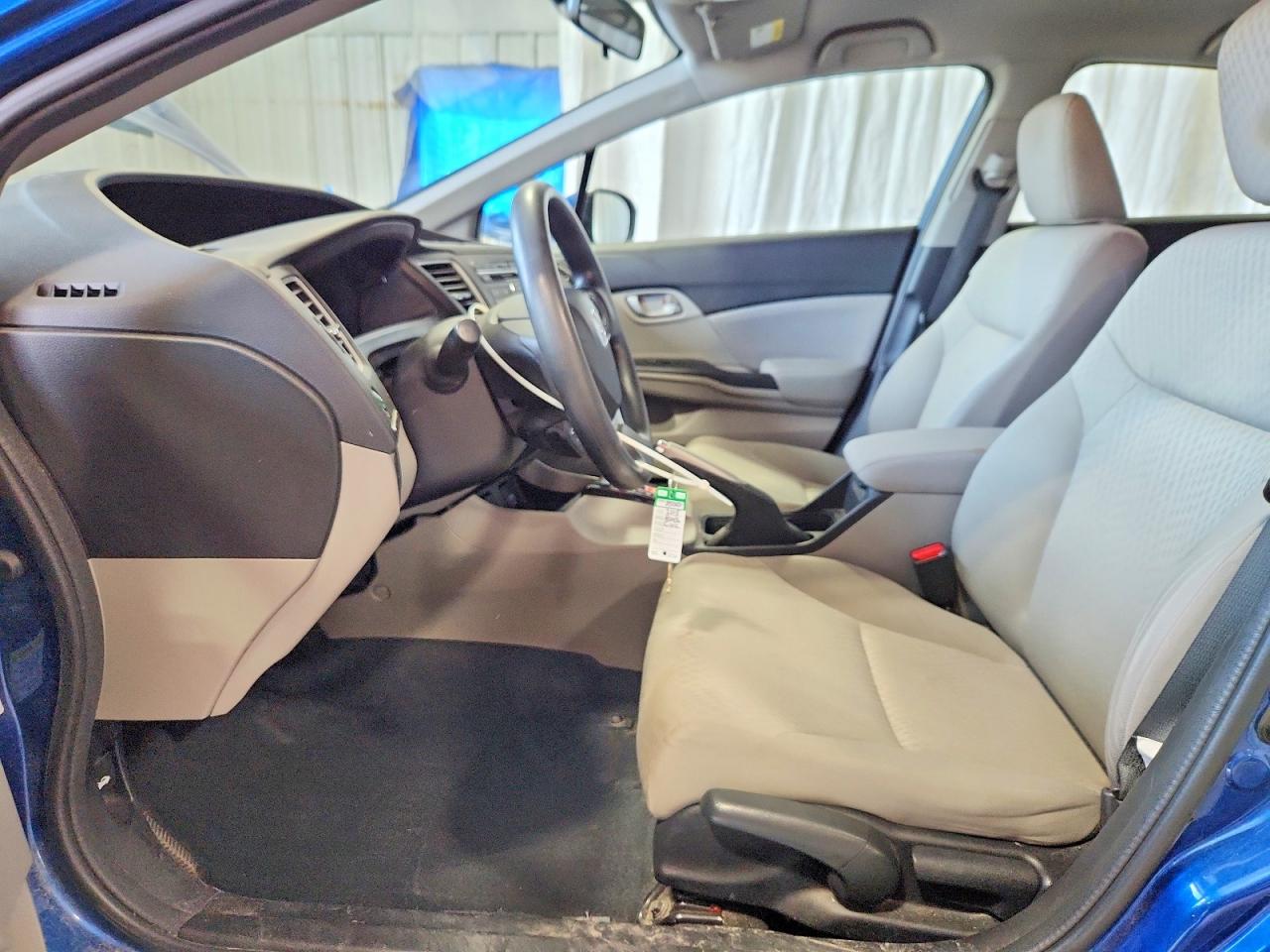 2015 Honda Civic Lx Blue vin: 19XFB2F58FE245356