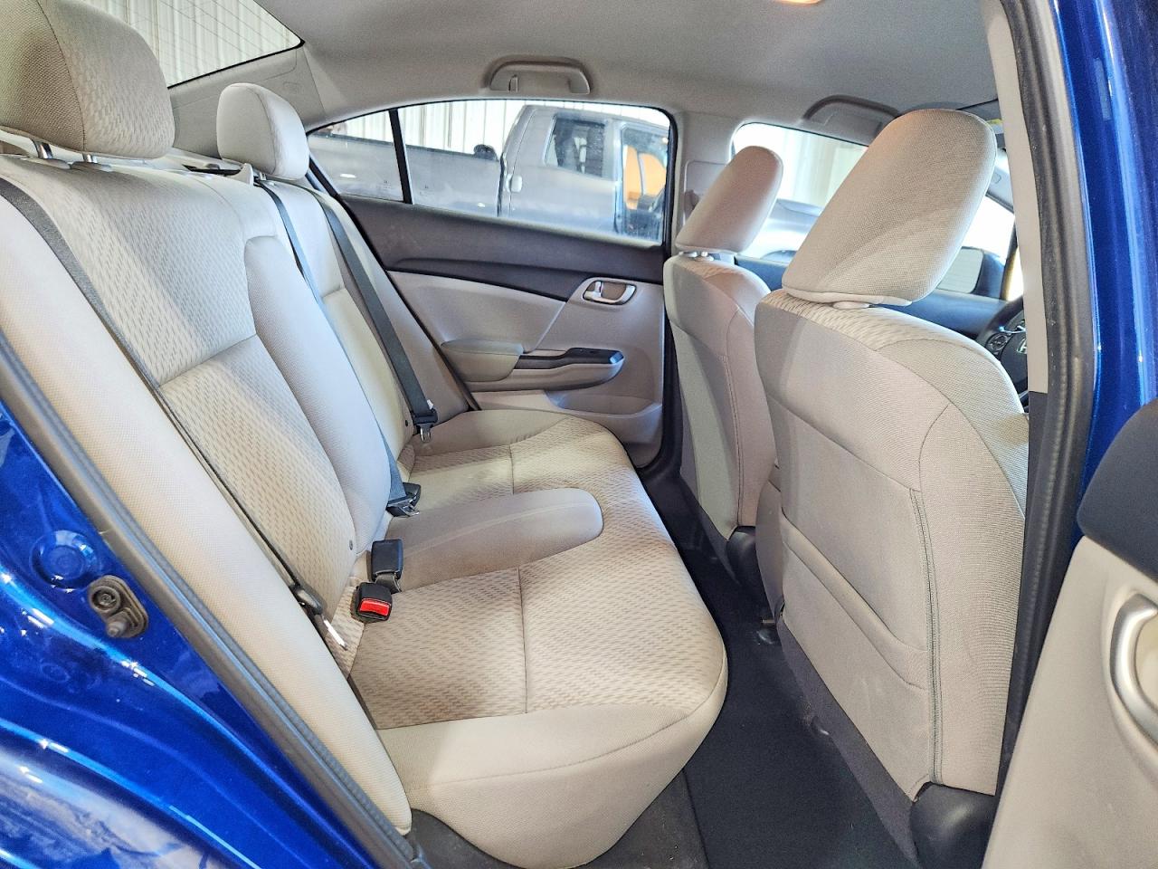 2015 Honda Civic Lx Blue vin: 19XFB2F58FE245356