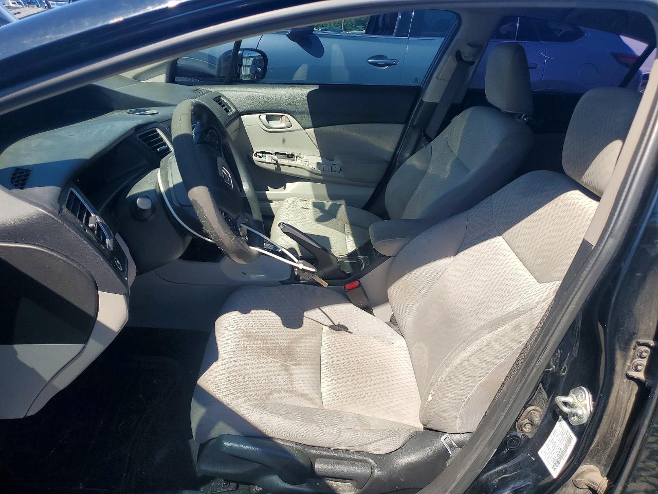 2015 Honda Civic Lx Black vin: 19XFB2F58FE252498