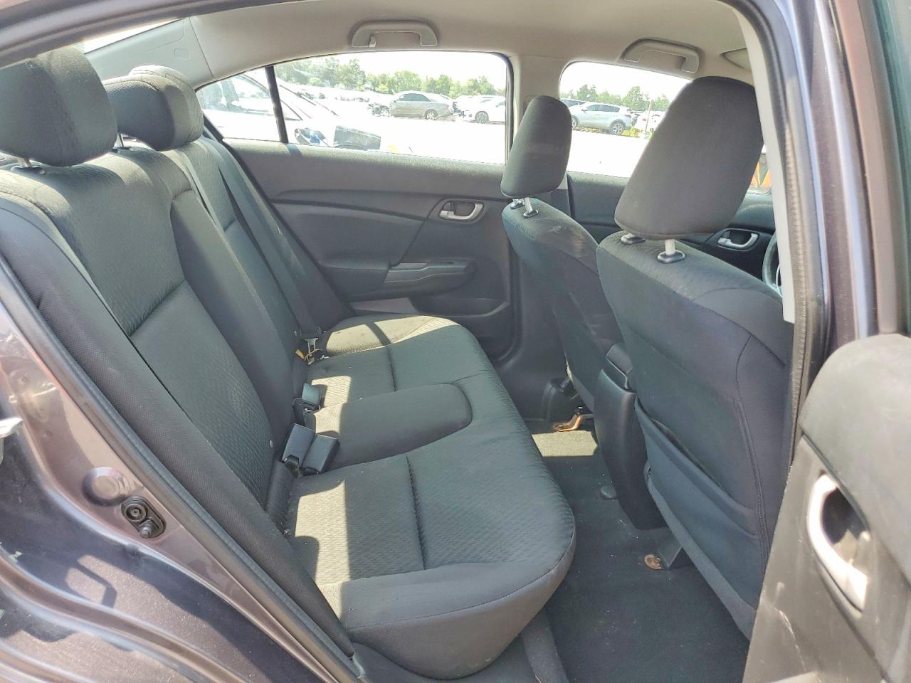2015 Honda Civic Lx Gray vin: 19XFB2F58FE258883