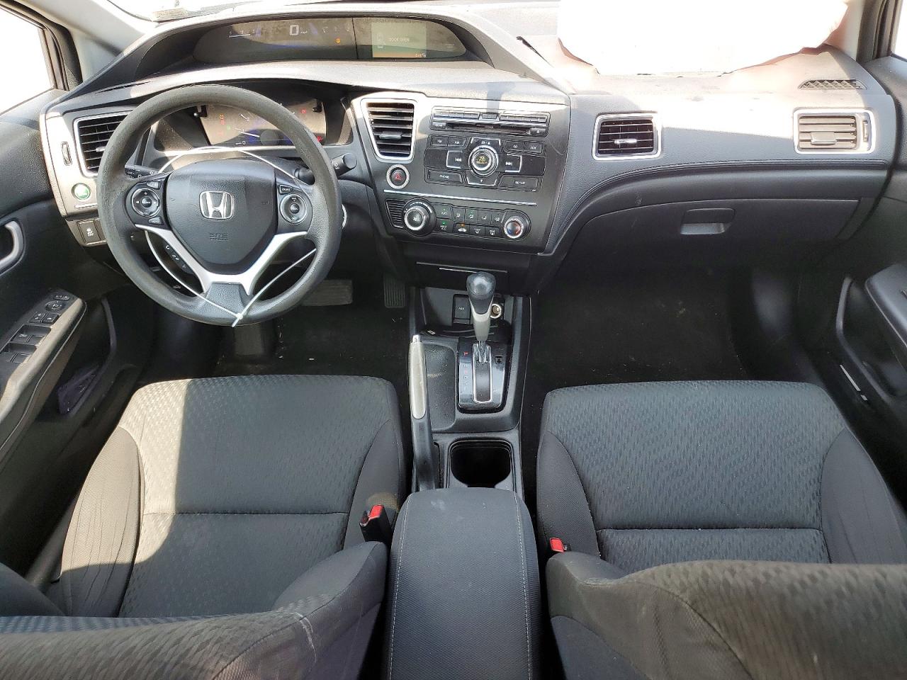 2015 Honda Civic Lx Gray vin: 19XFB2F58FE258883